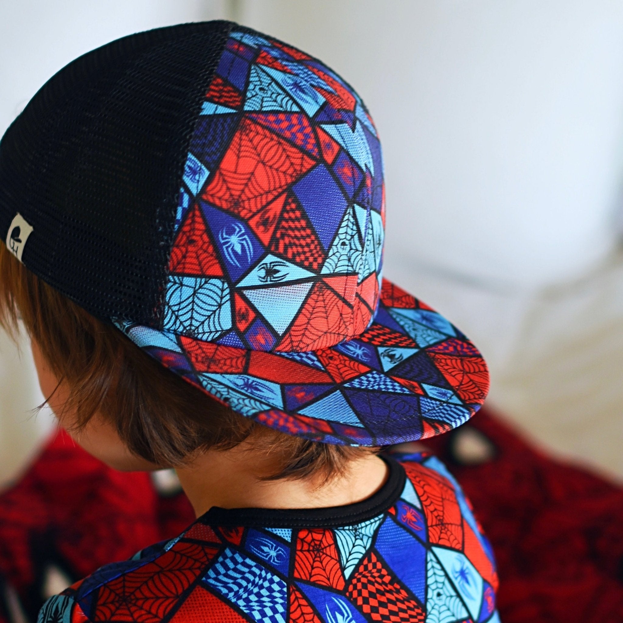 Spider Check Trucker - George Hats