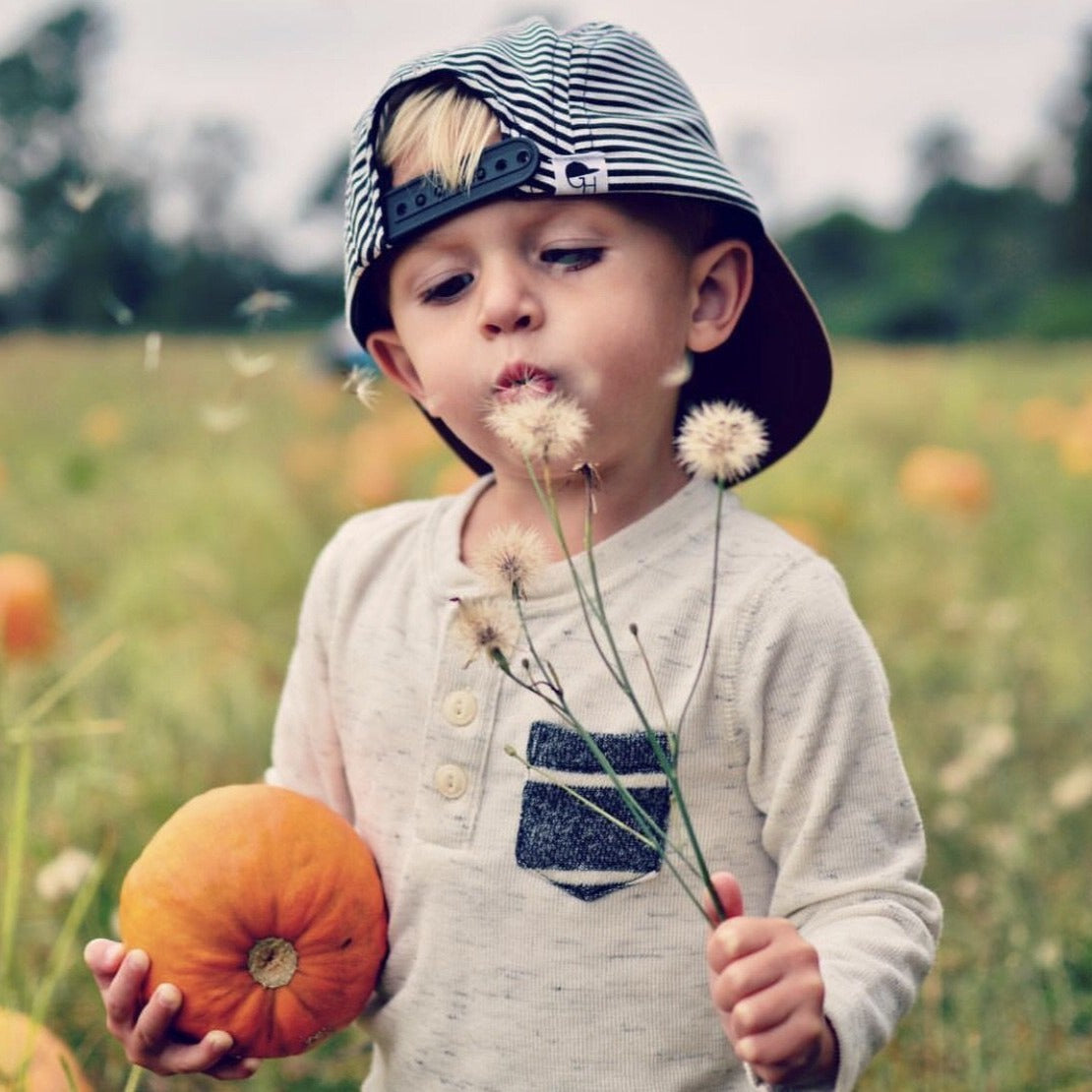 Stripe 5 Panel Trucker - George Hats