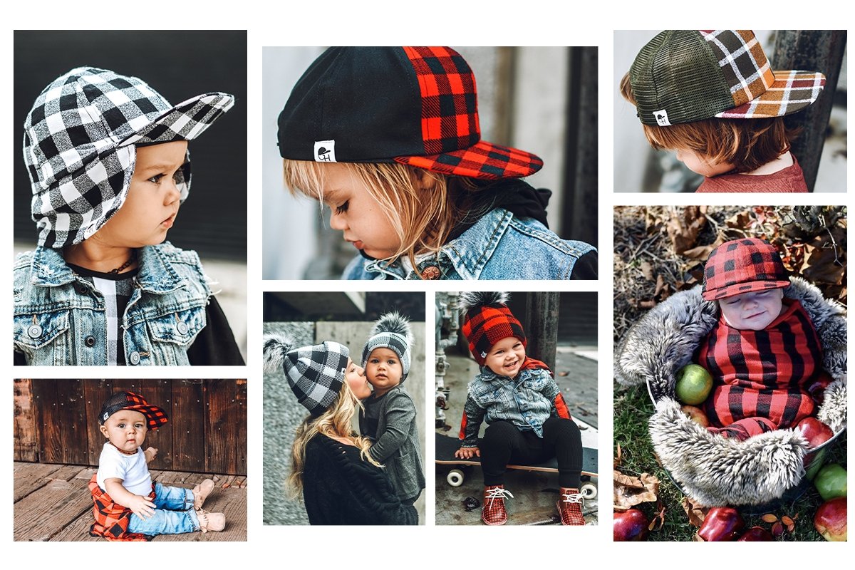 Who Can Resist Plaid On The Kiddos? - George Hats