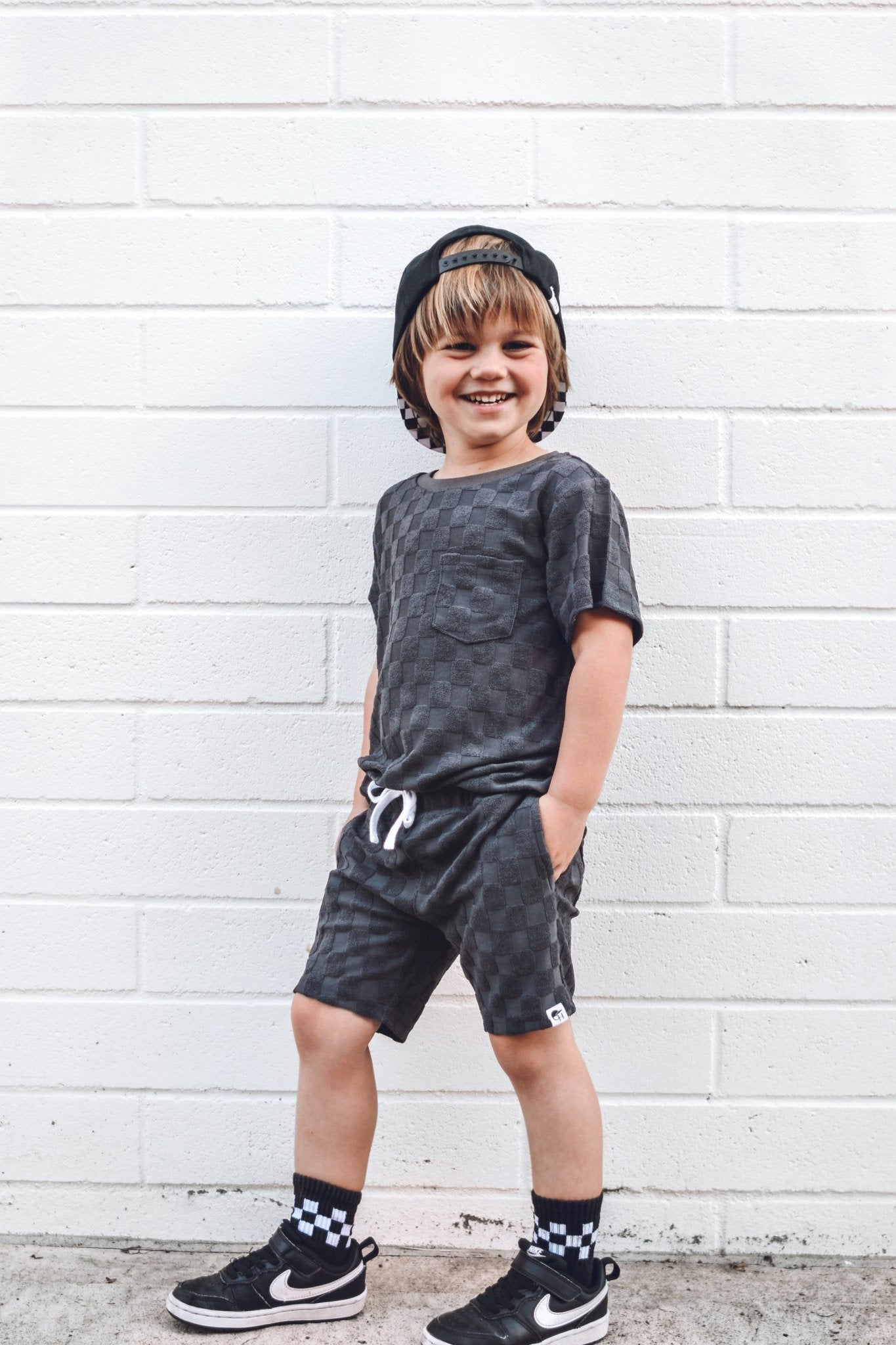Check Terry | George Hats