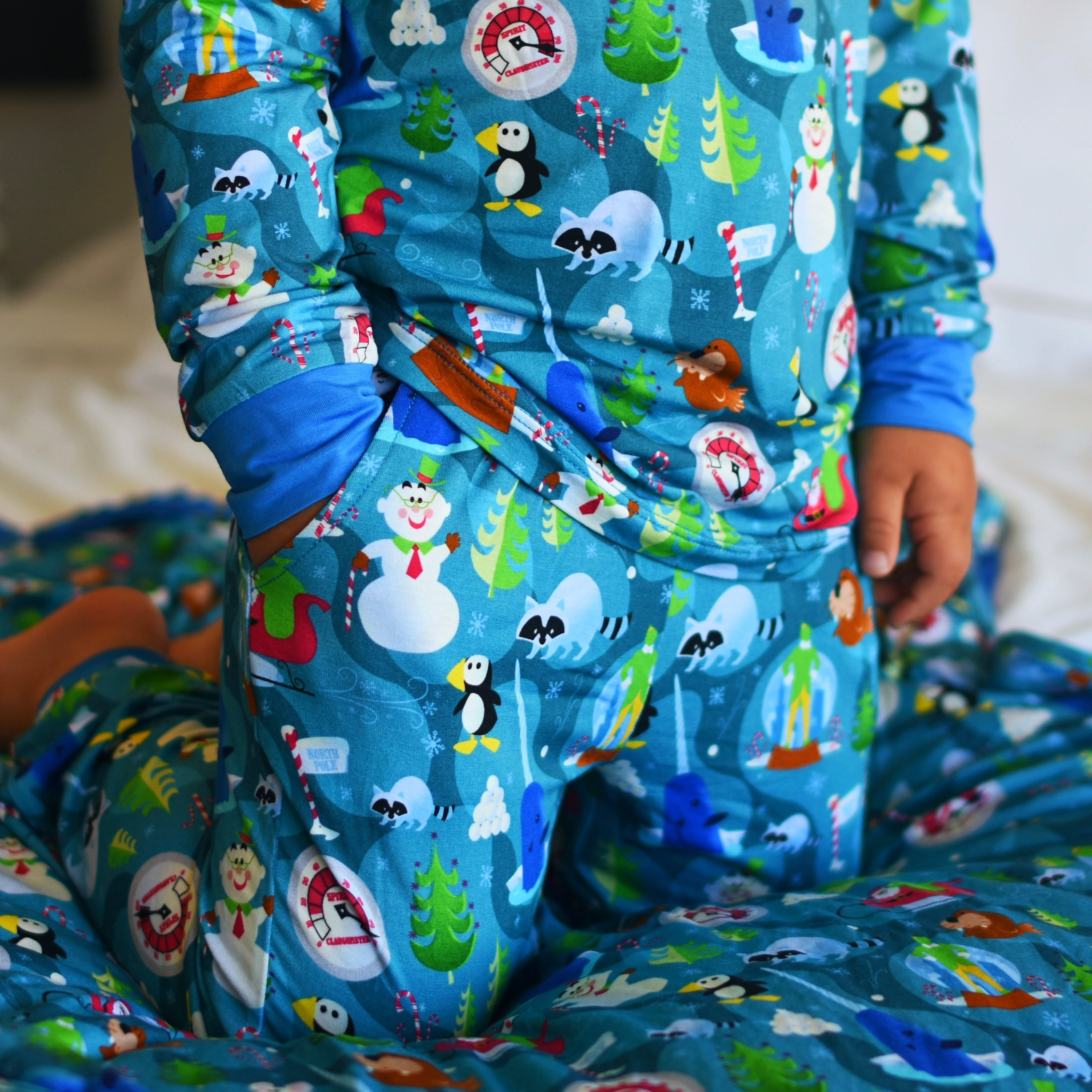 WB Holiday Bamboo Long Sleeve Pajamas Pre-Order