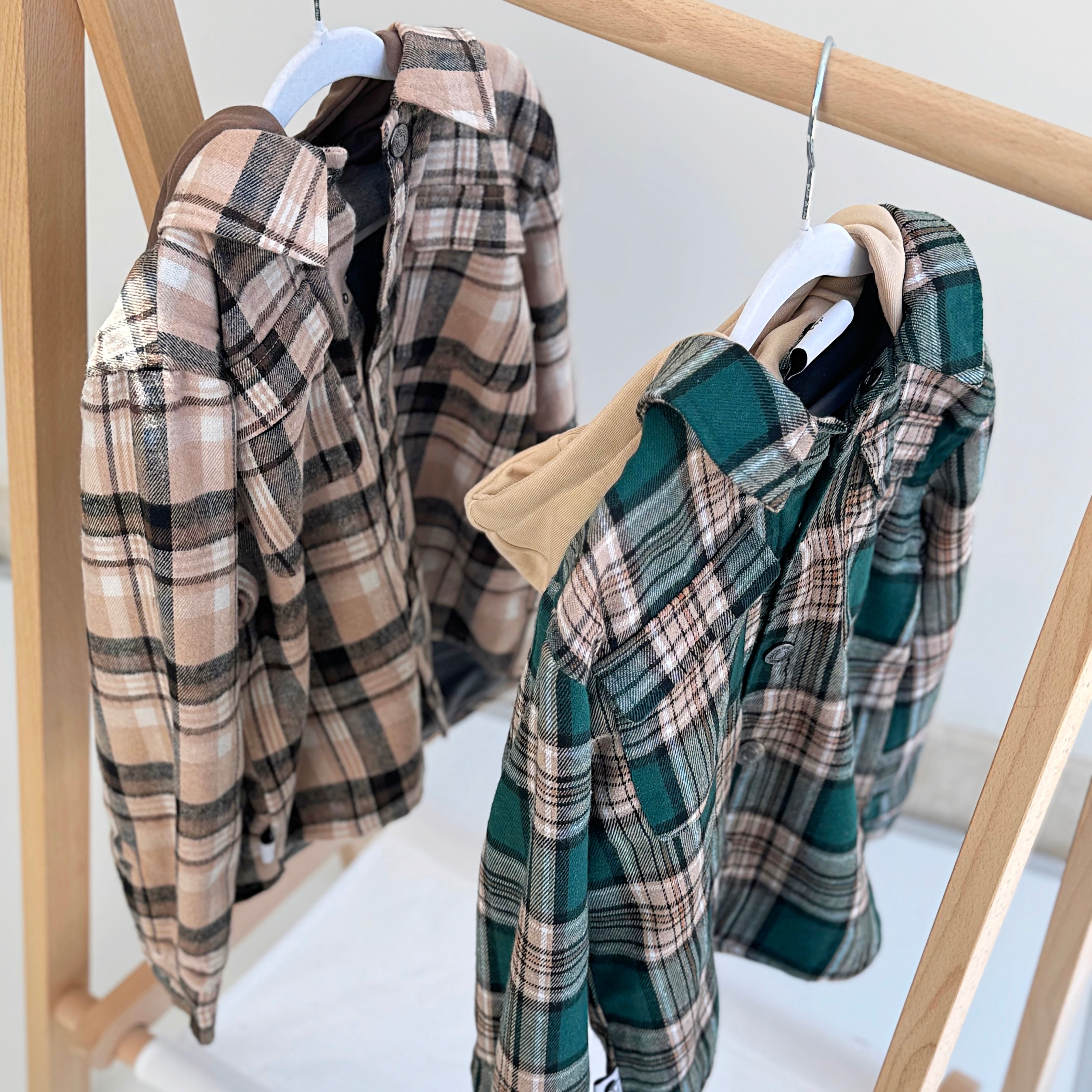 Hooded Double Lined Flannel