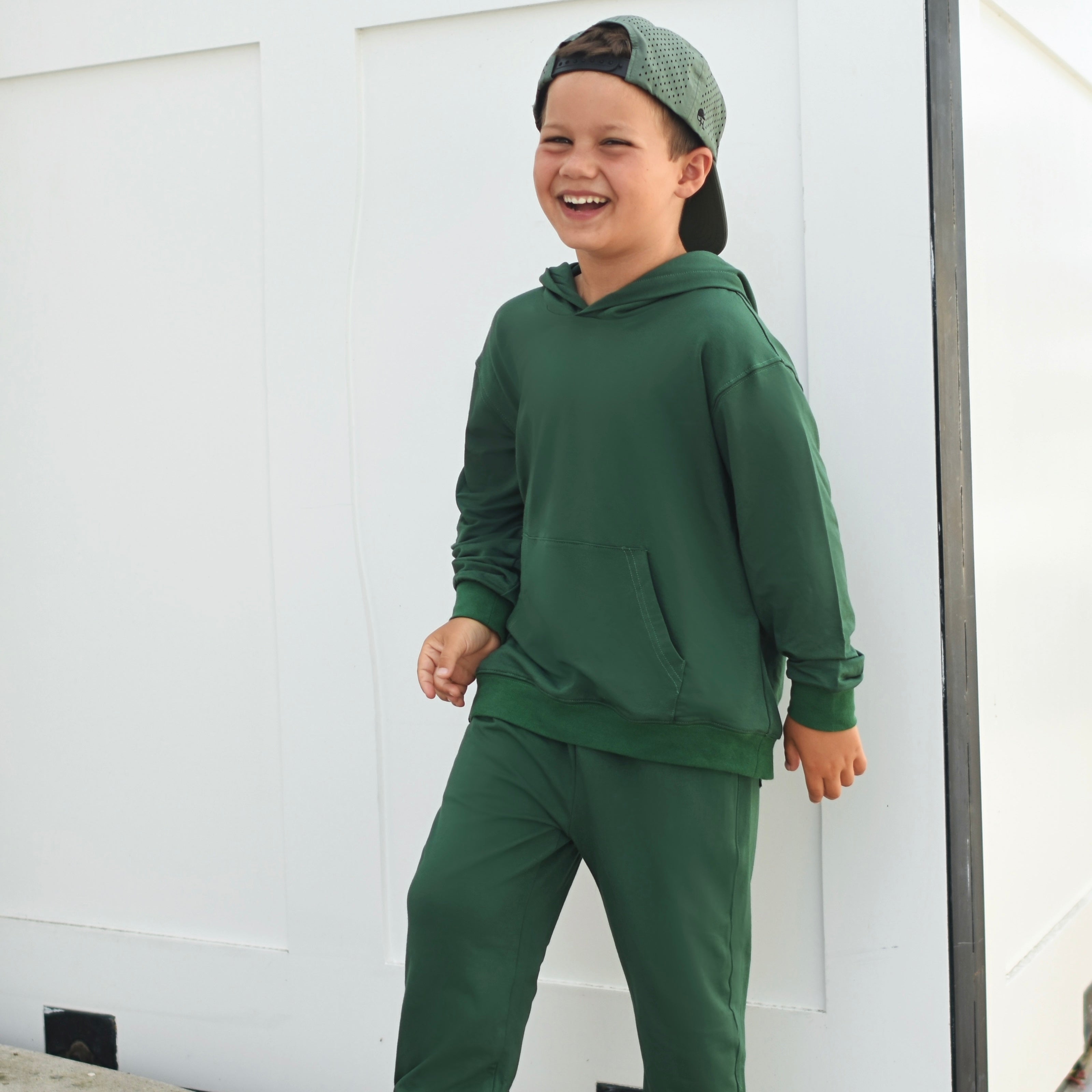 Solid Bamboo Hoodie Jogger