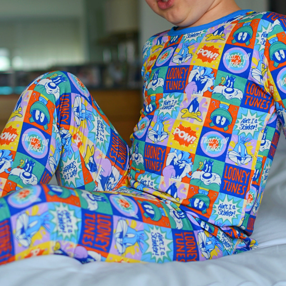 Looney Tunes Bamboo Long Sleeve Pajamas