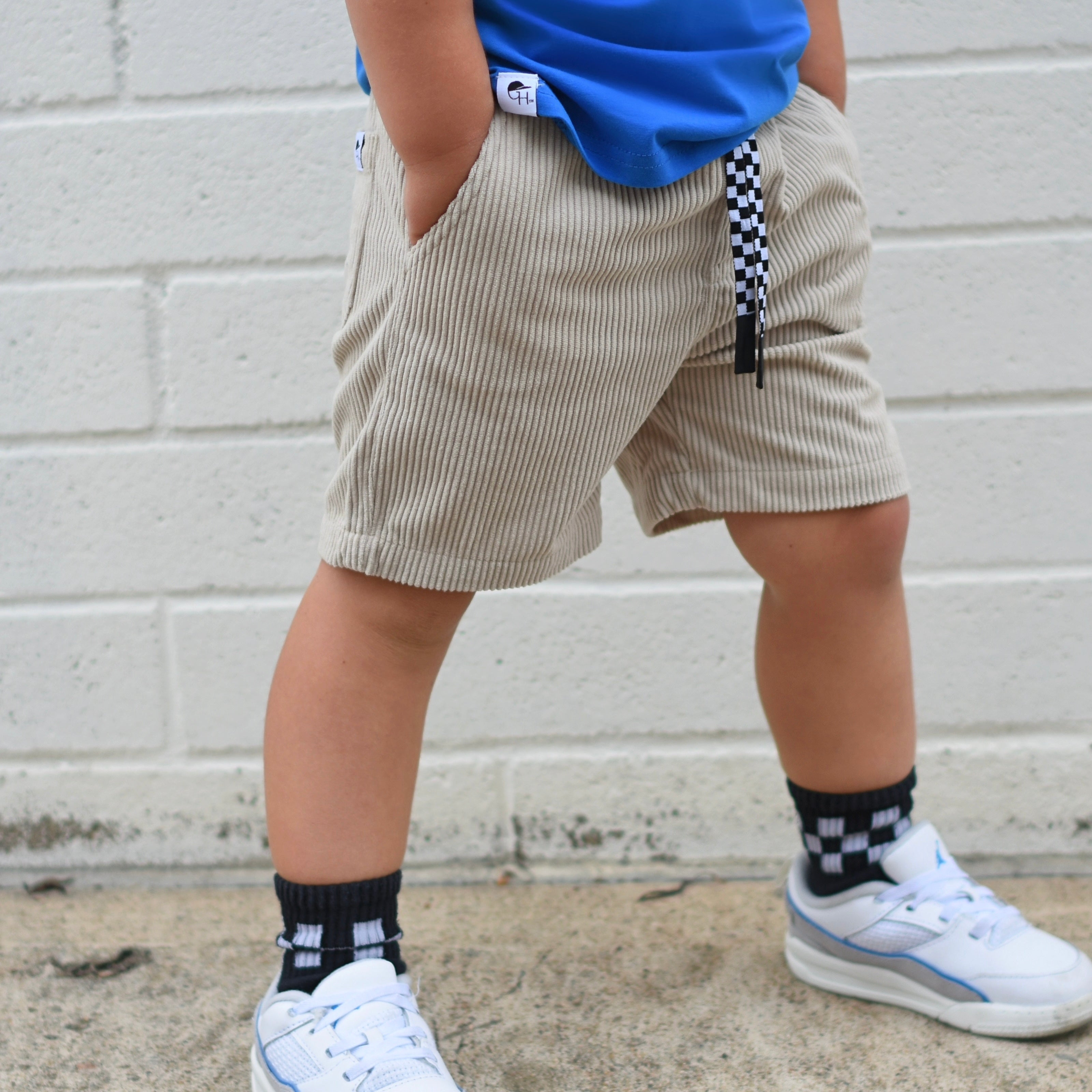 Relaxed Corduroy Short