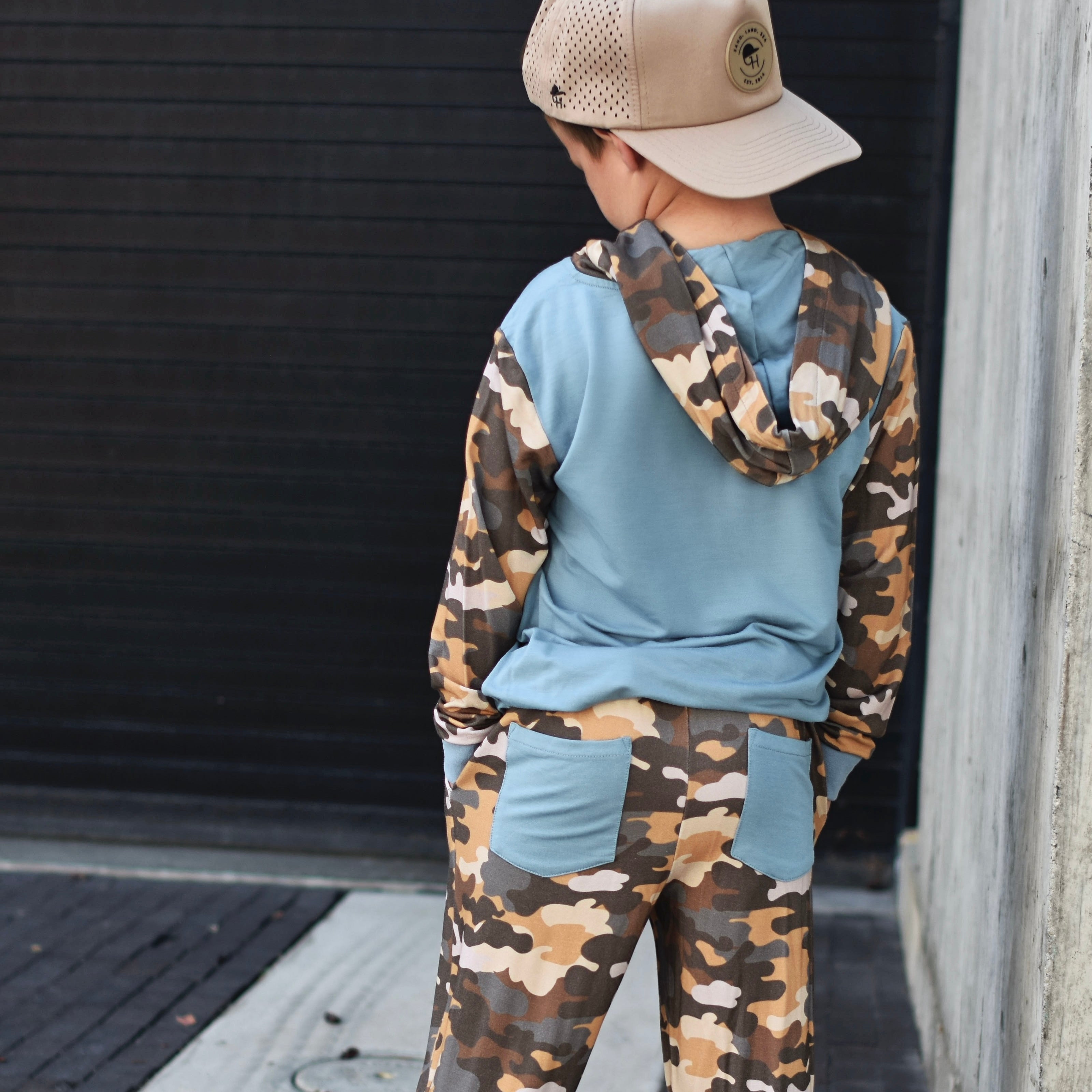 Desert Camo Bamboo Hoodie Jogger