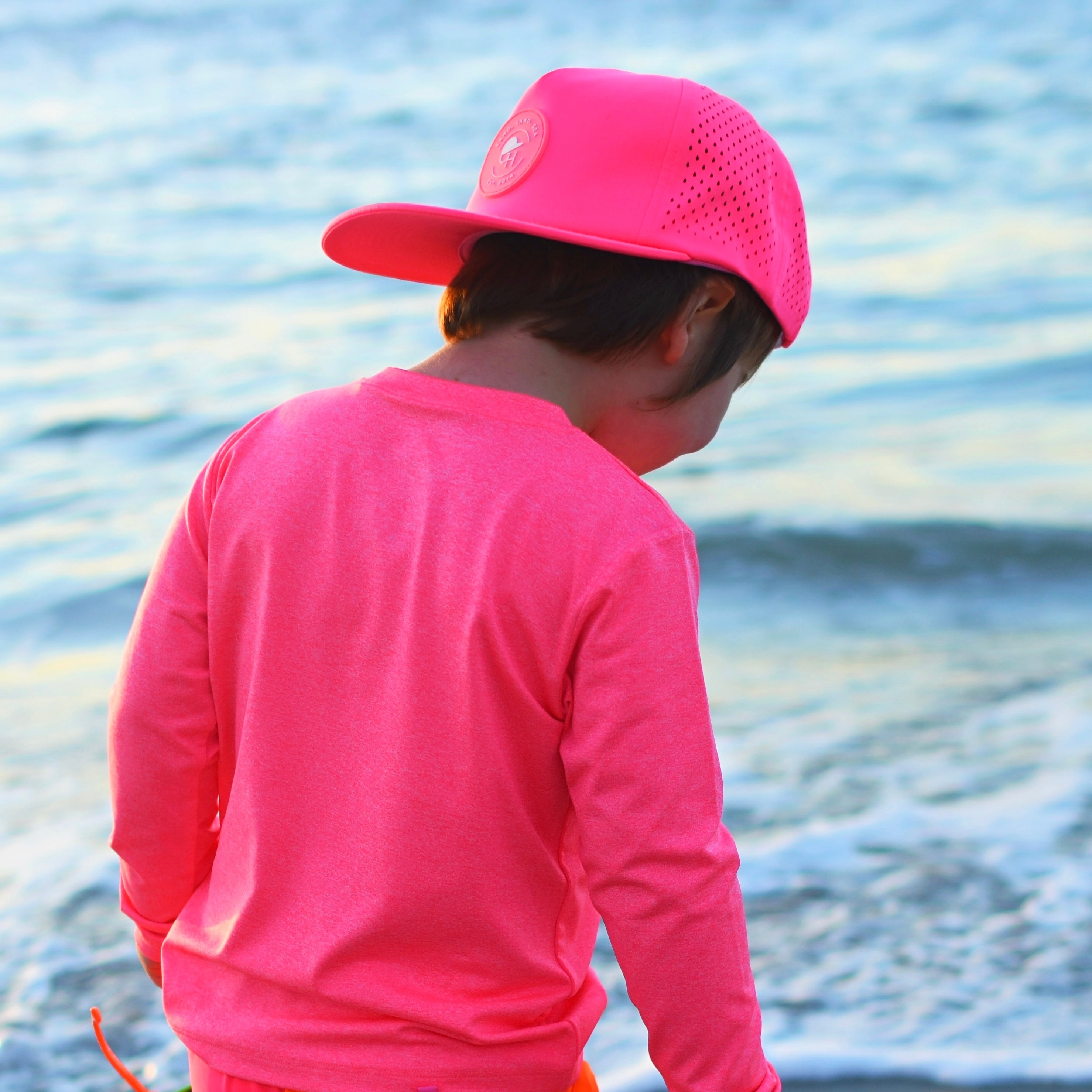 Neon Spotfast™ Sun Protection LS Swim Shirt