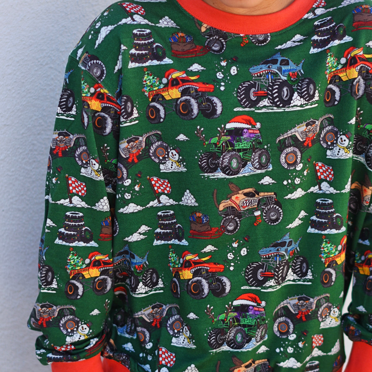 Christmas Bamboo Crew Top + Jogger