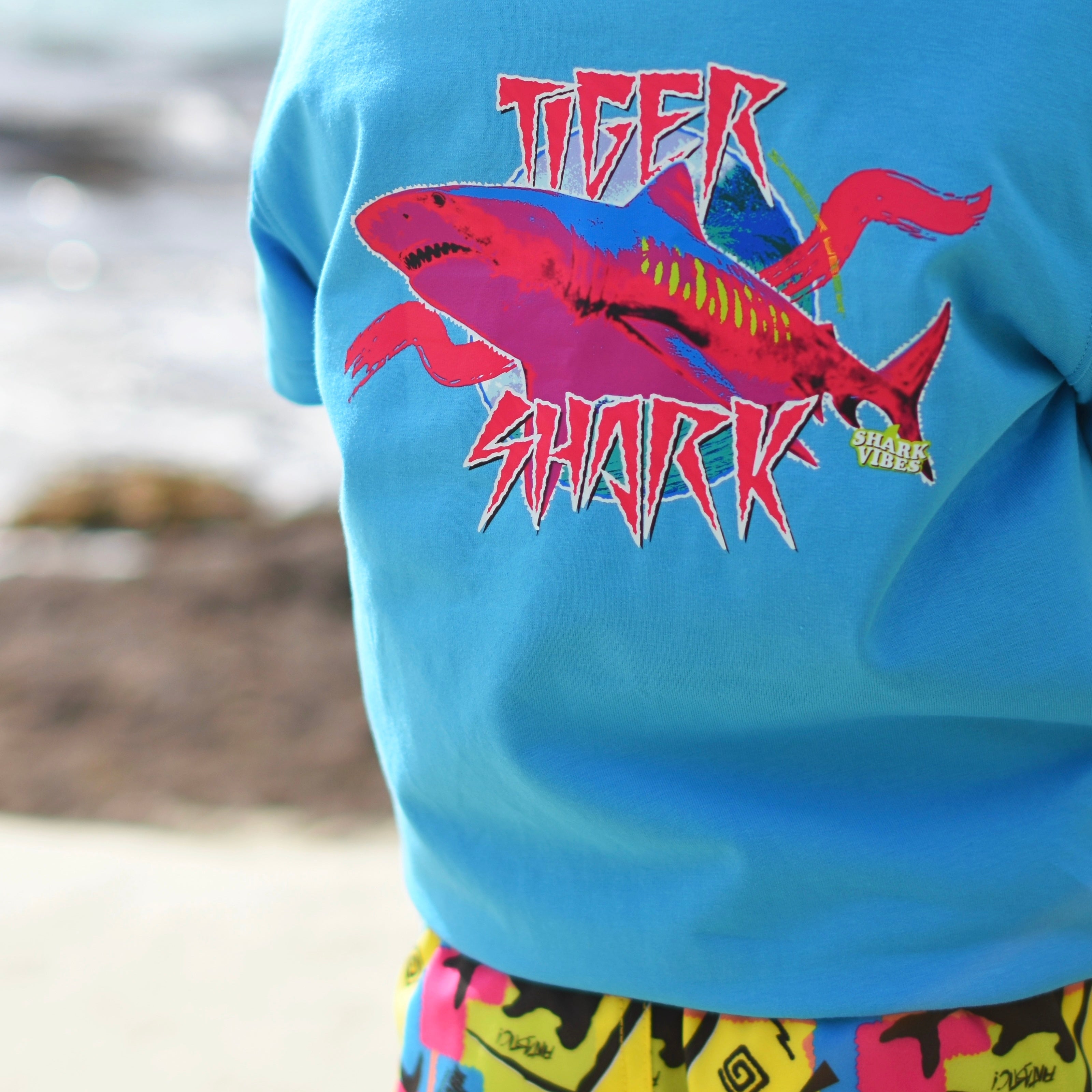Shark Week Tiger Shark Cotton Tee