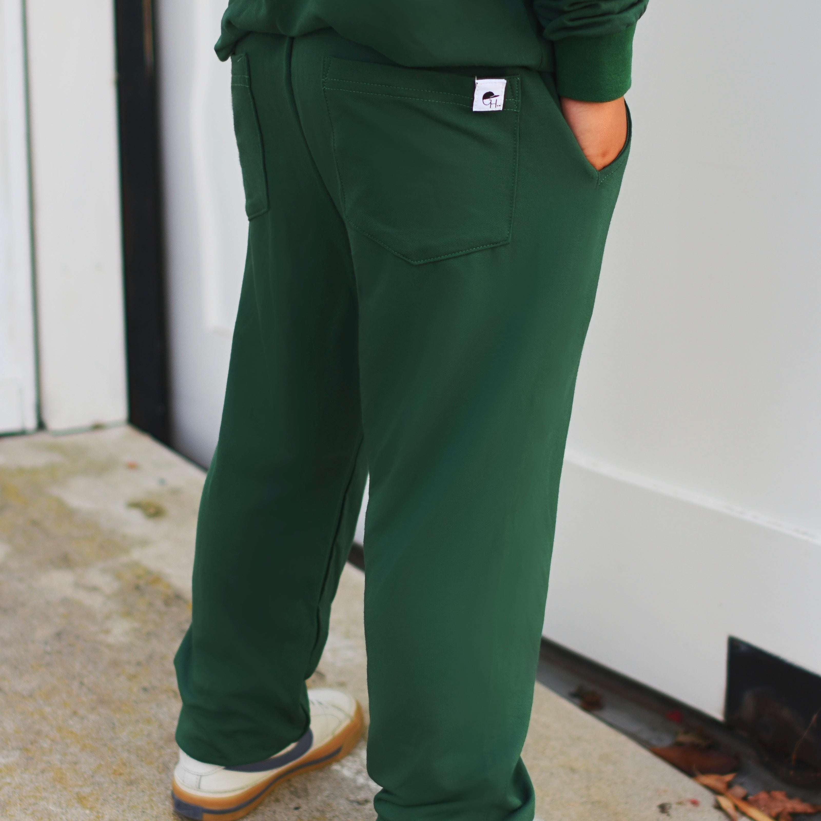 Solid Bamboo Hoodie Jogger