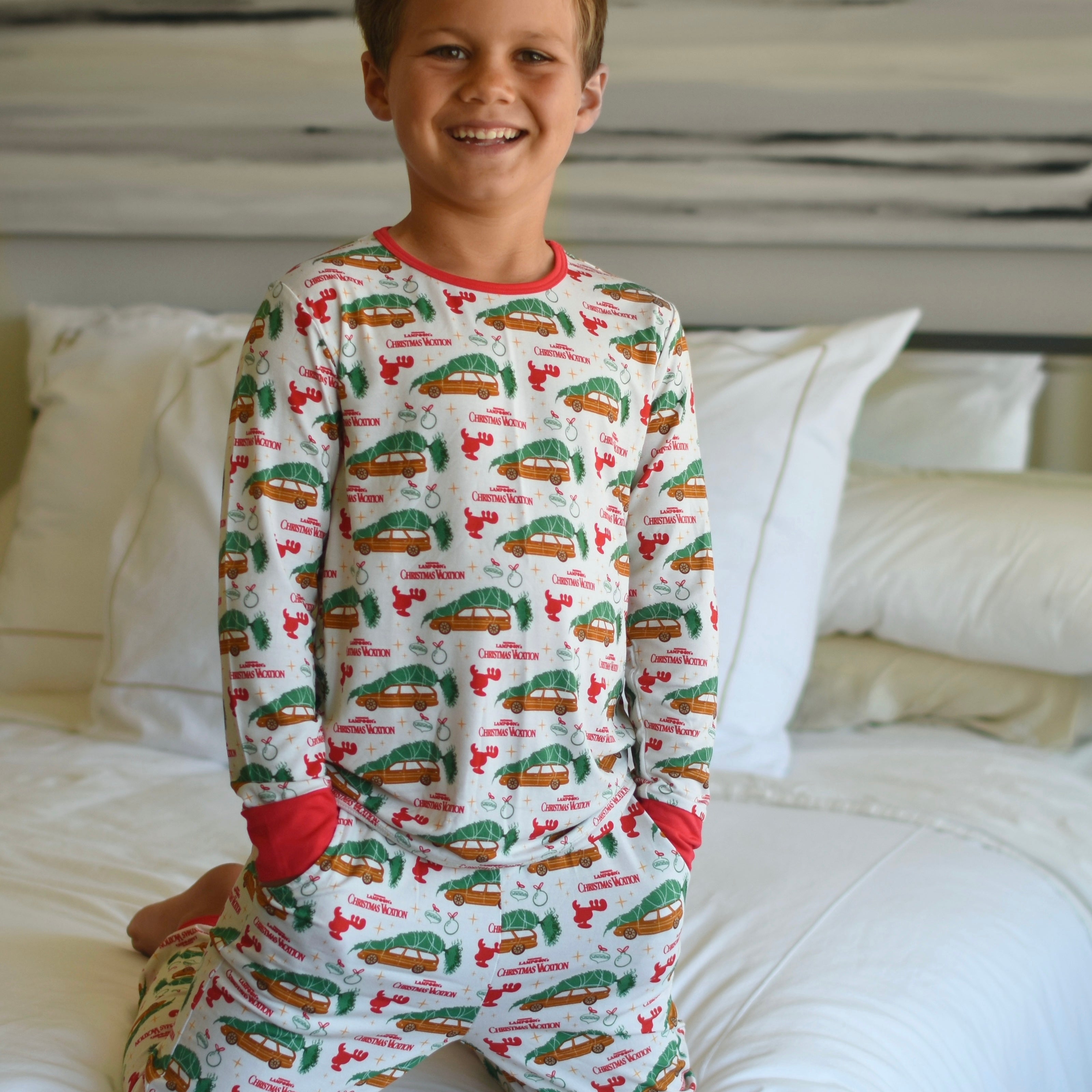 WB Holiday Bamboo Long Sleeve Pajamas Pre-Order