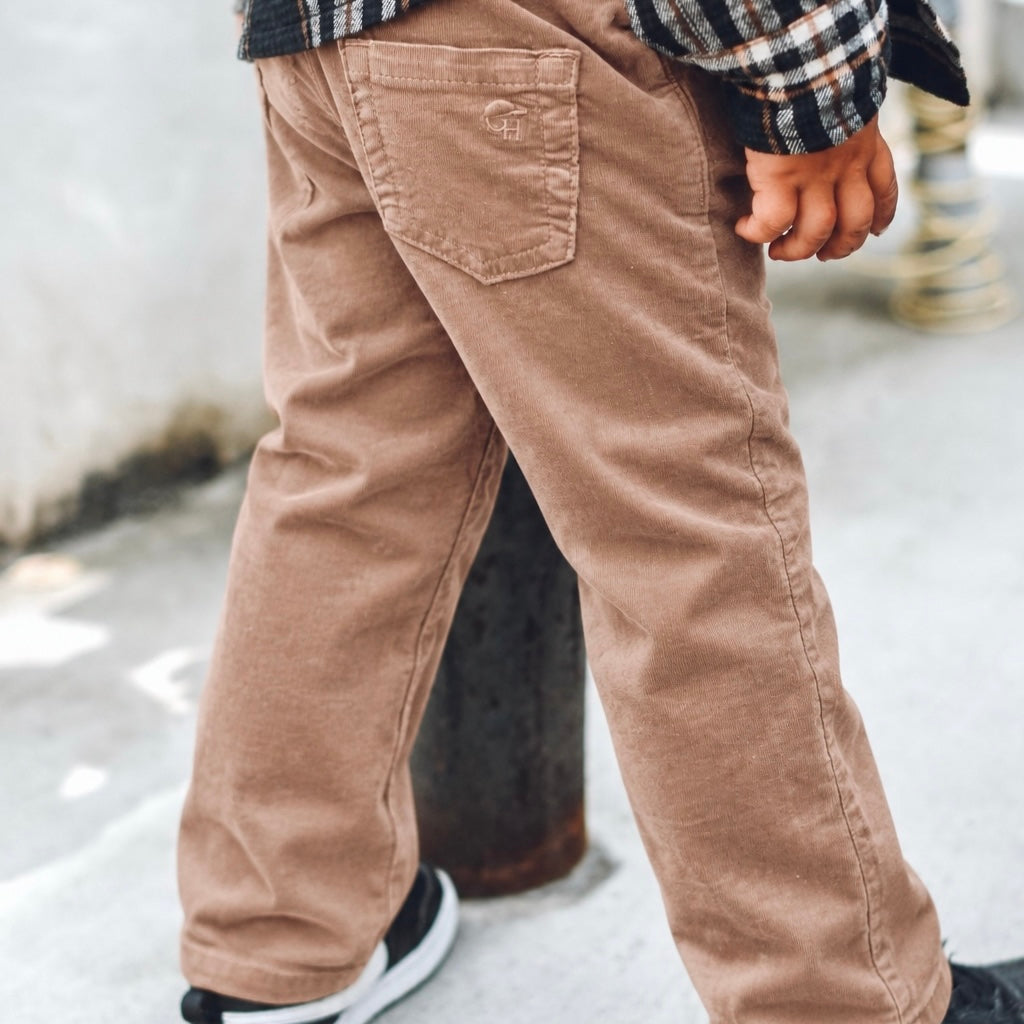 Straight Corduroy Pants