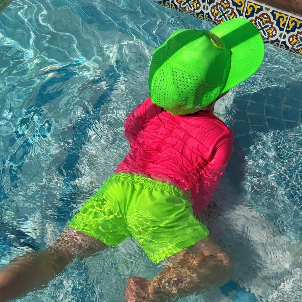 Essential Neon Spotfast™ Hybrid Swim Shorts