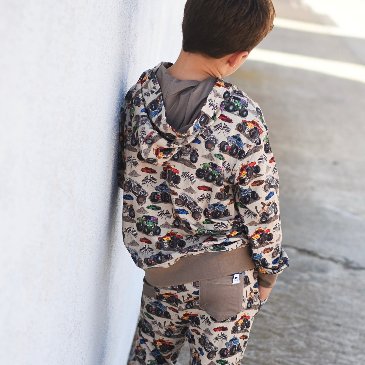Monster Truck Bamboo Hoodie Jogger