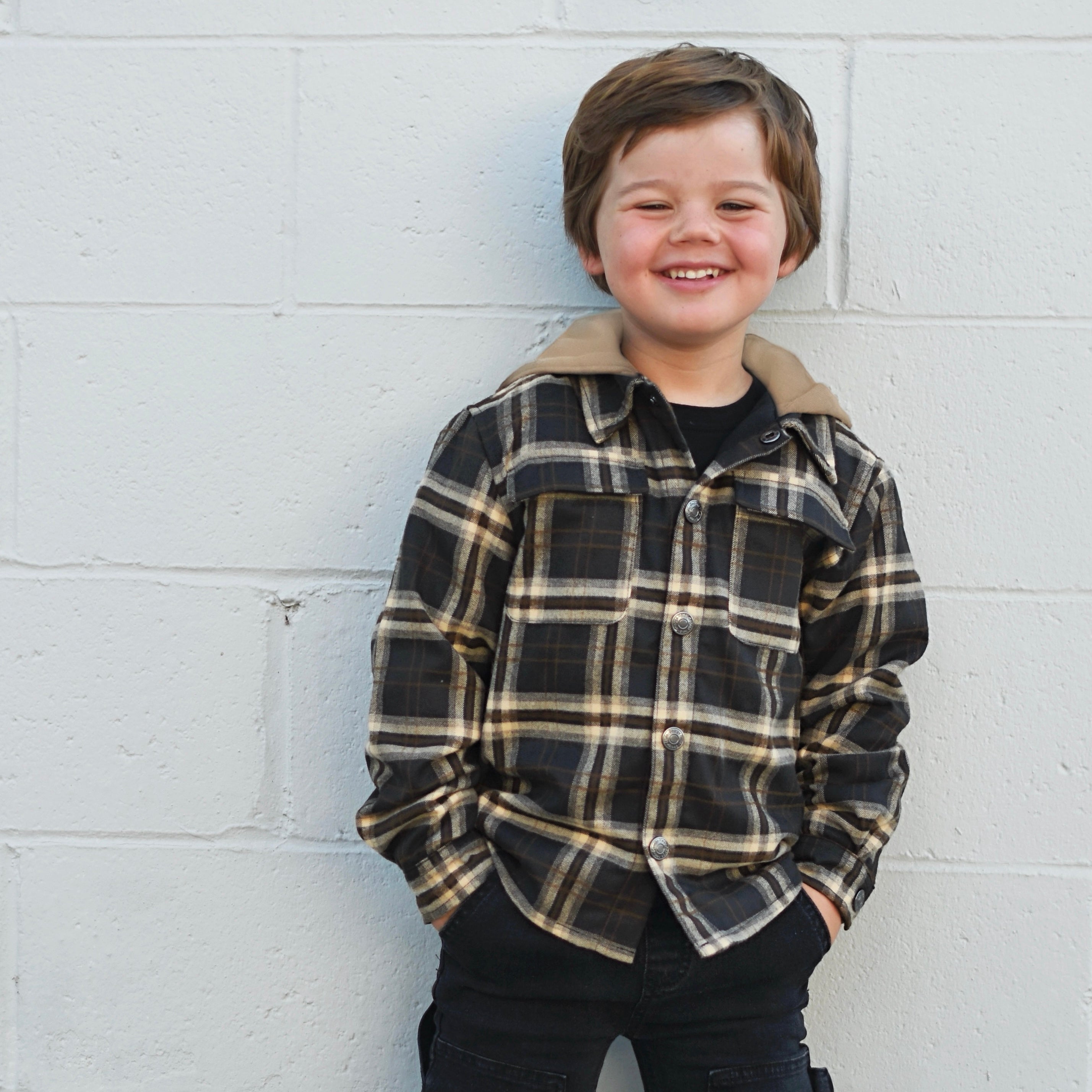 Hooded Double Lined Flannel