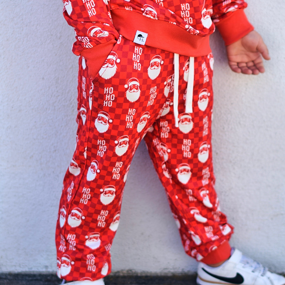 Christmas Bamboo Crew Top + Jogger