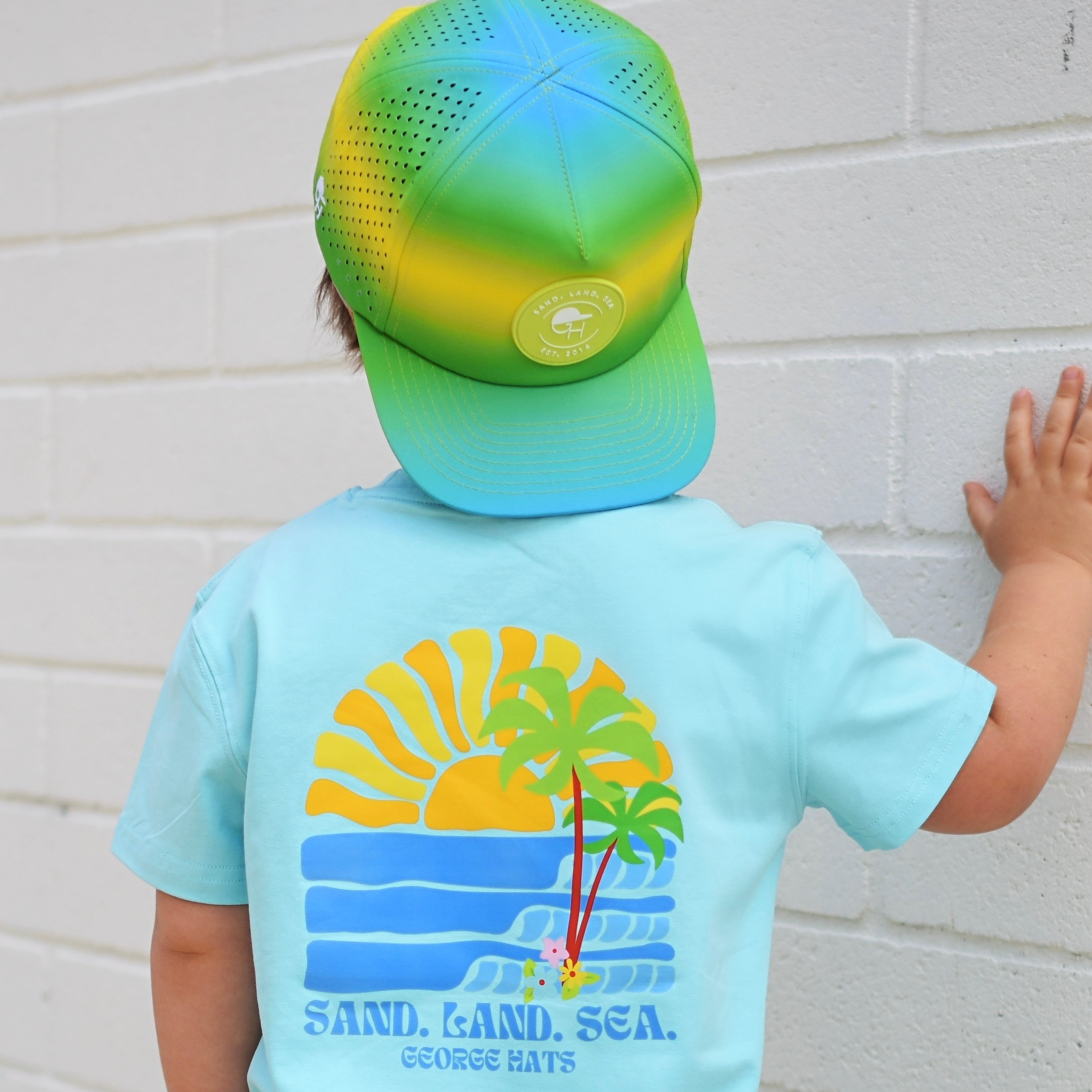 Neon Ombré Spotfast™ Active Trucker