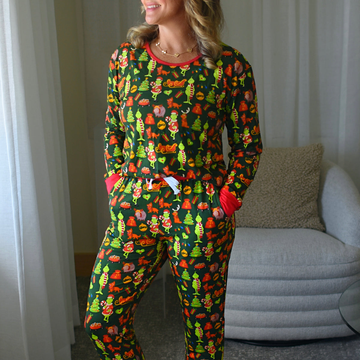 Adult Holiday Bamboo Pajamas