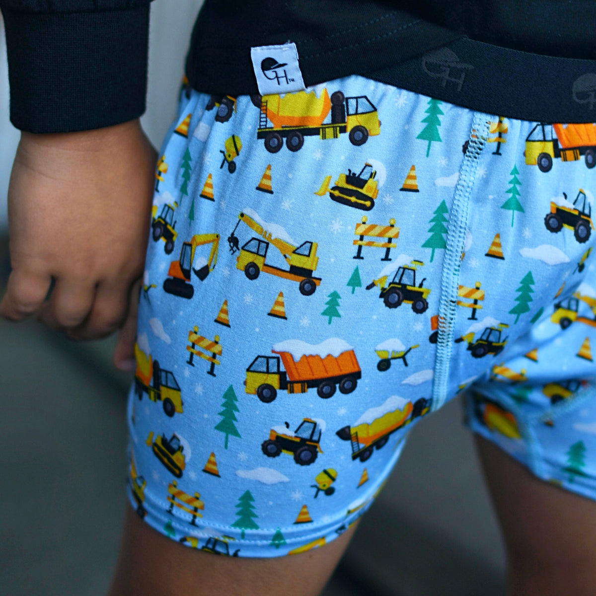 Winter Vehicle Bamboo Boxer Briefs