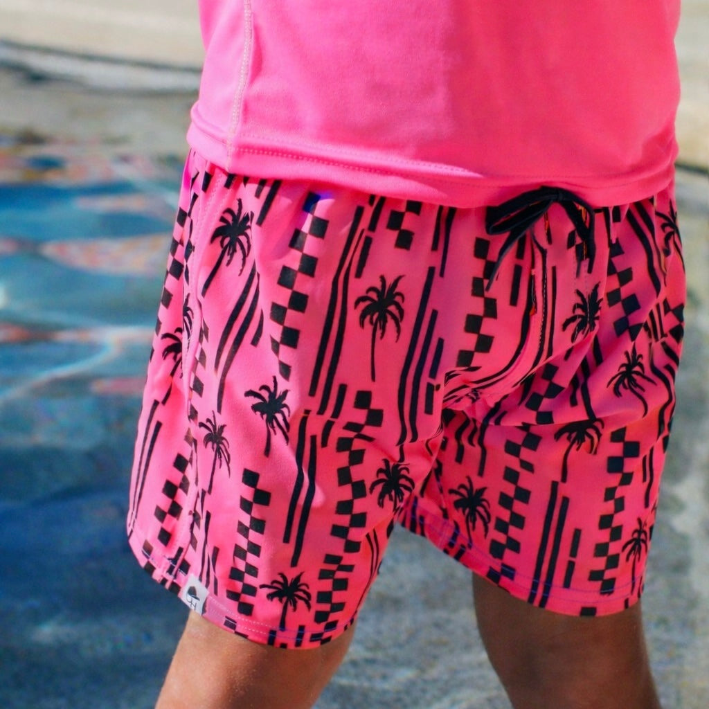 Palm Check Spotfast™ Neon Hybrid Swim Shorts