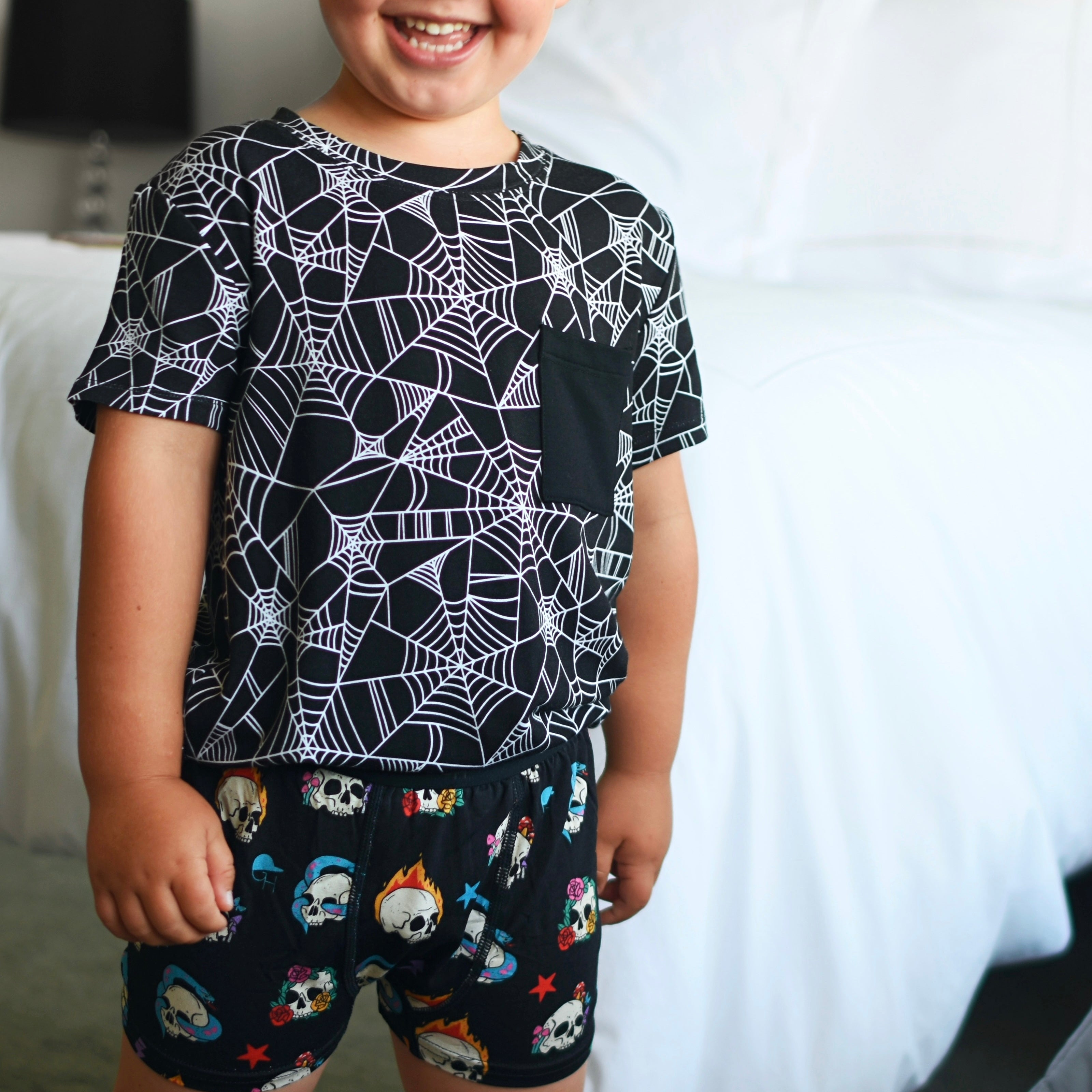 Halloween Bamboo Pocket Tees