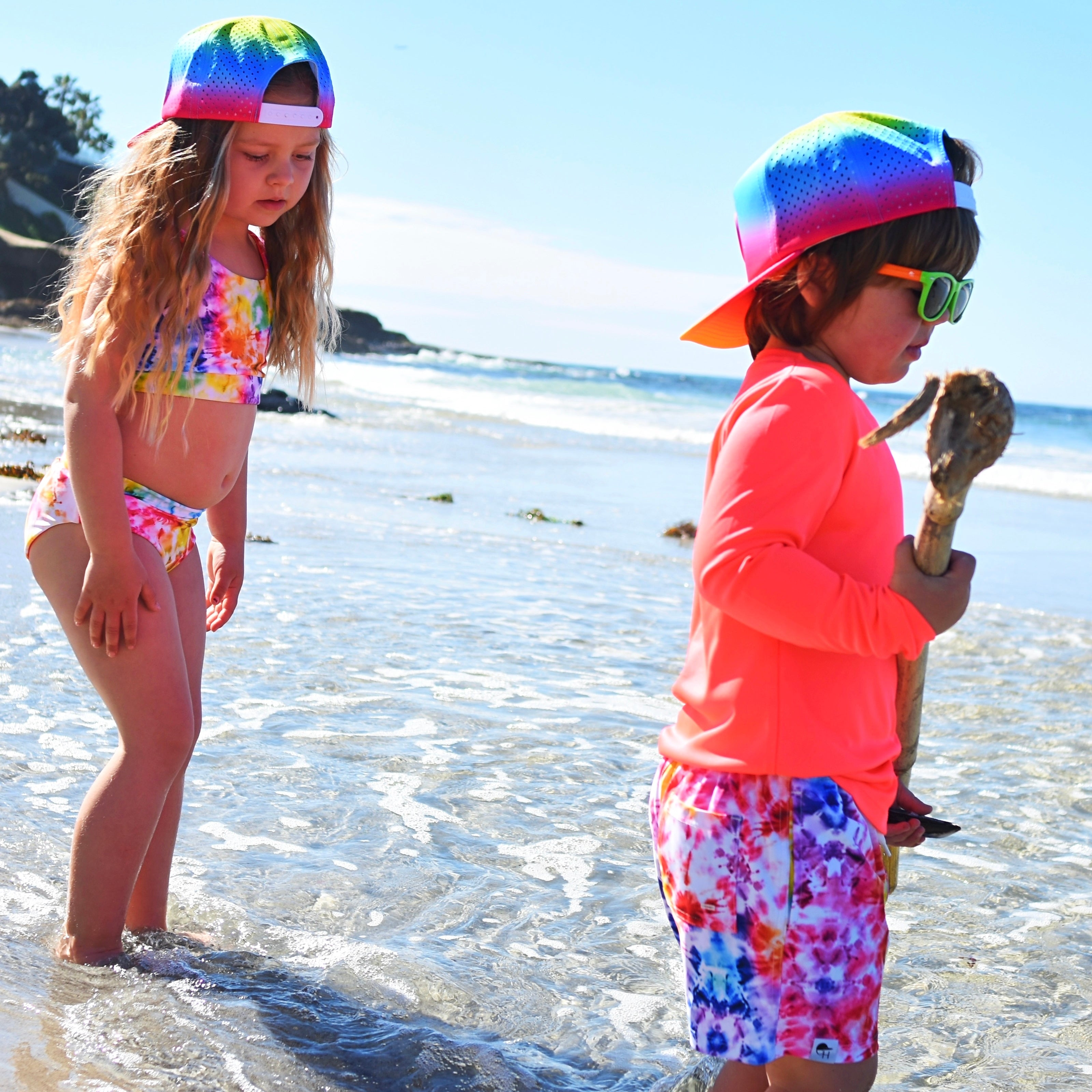 Tie-Dye Spotfast™ Fusion Swim Shorts