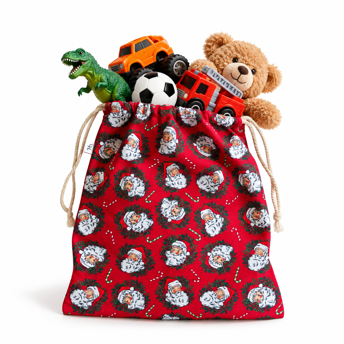 Santa Holiday Gift Bag