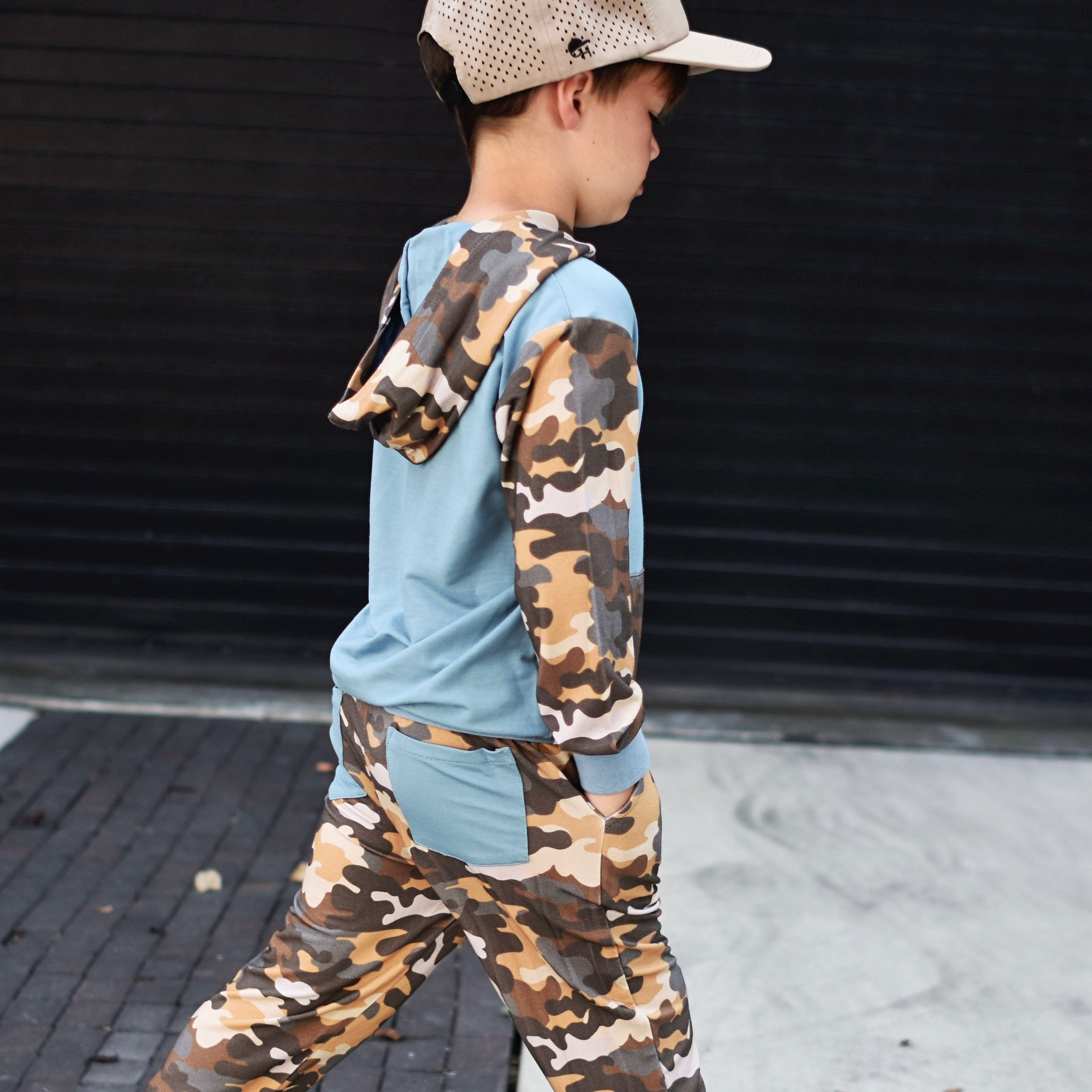 Desert Camo Bamboo Hoodie Jogger