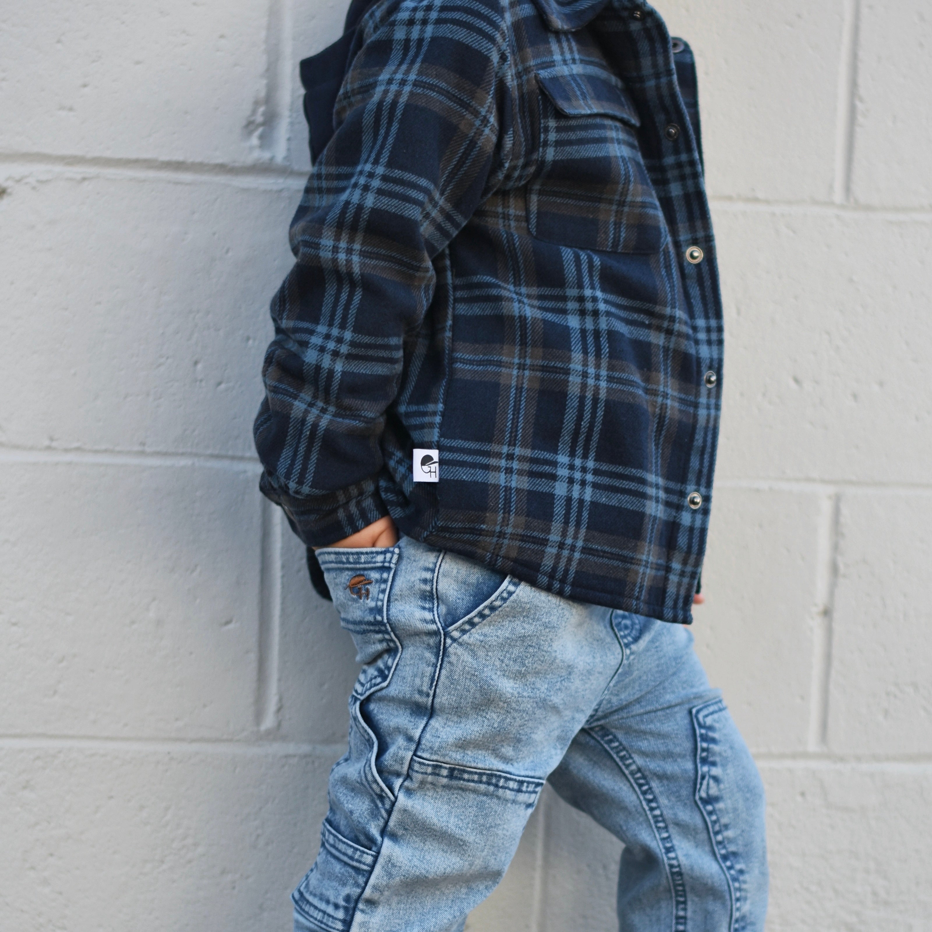 Hooded Double Lined Flannel