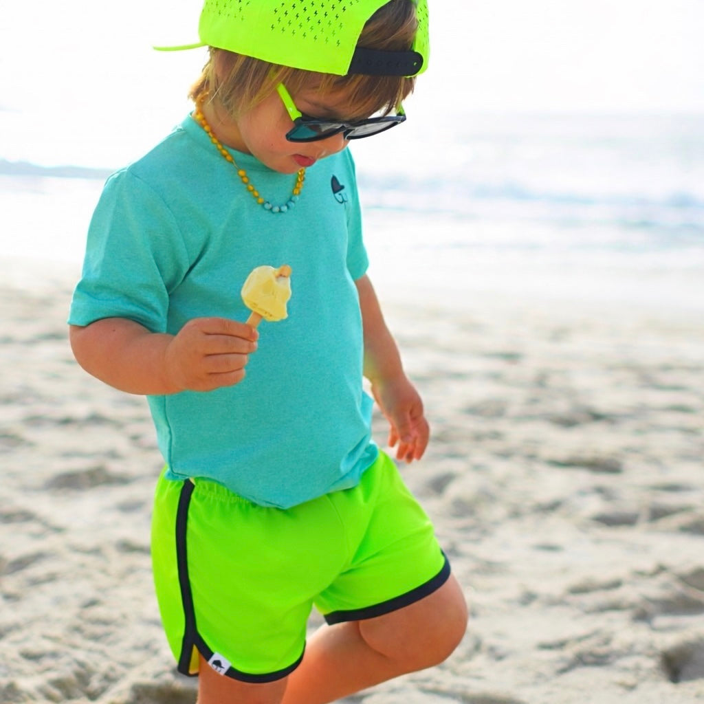 Essential Neon Spotfast™ Track Swim Shorts