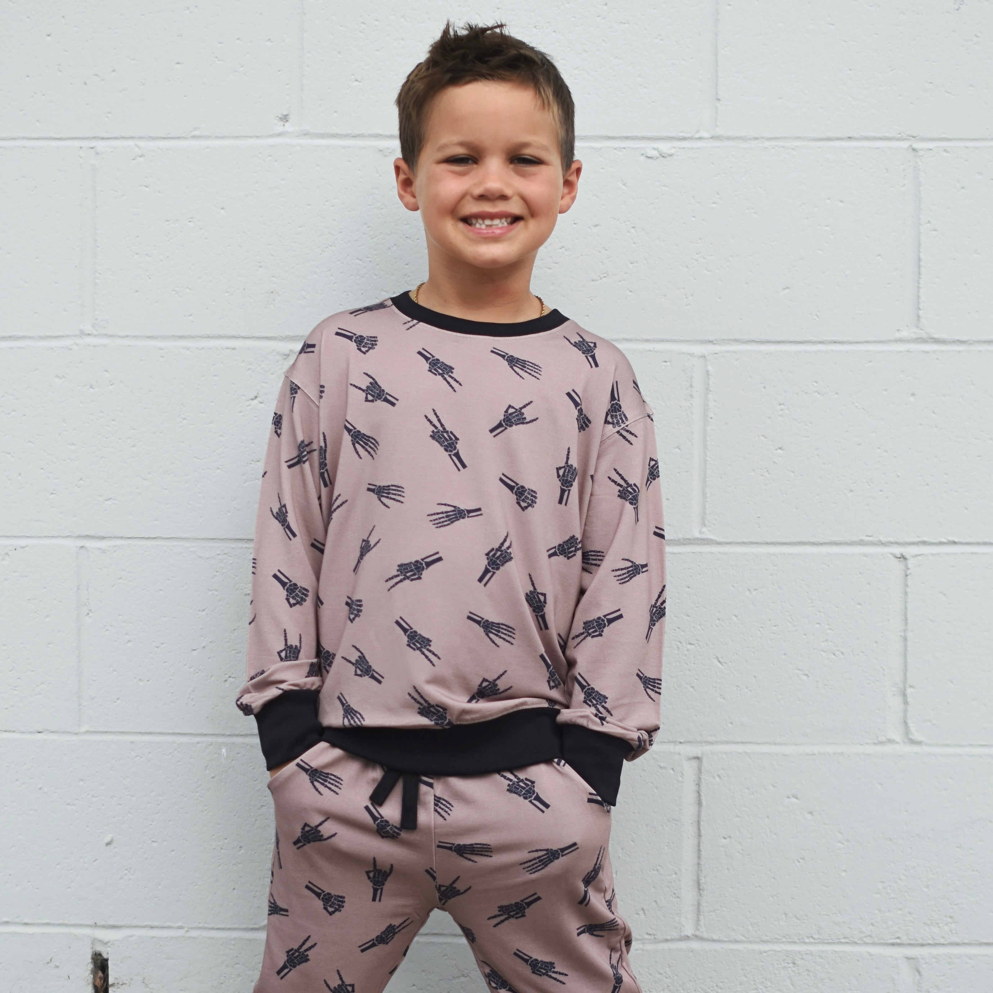 Halloween Bamboo Crew Top + Jogger