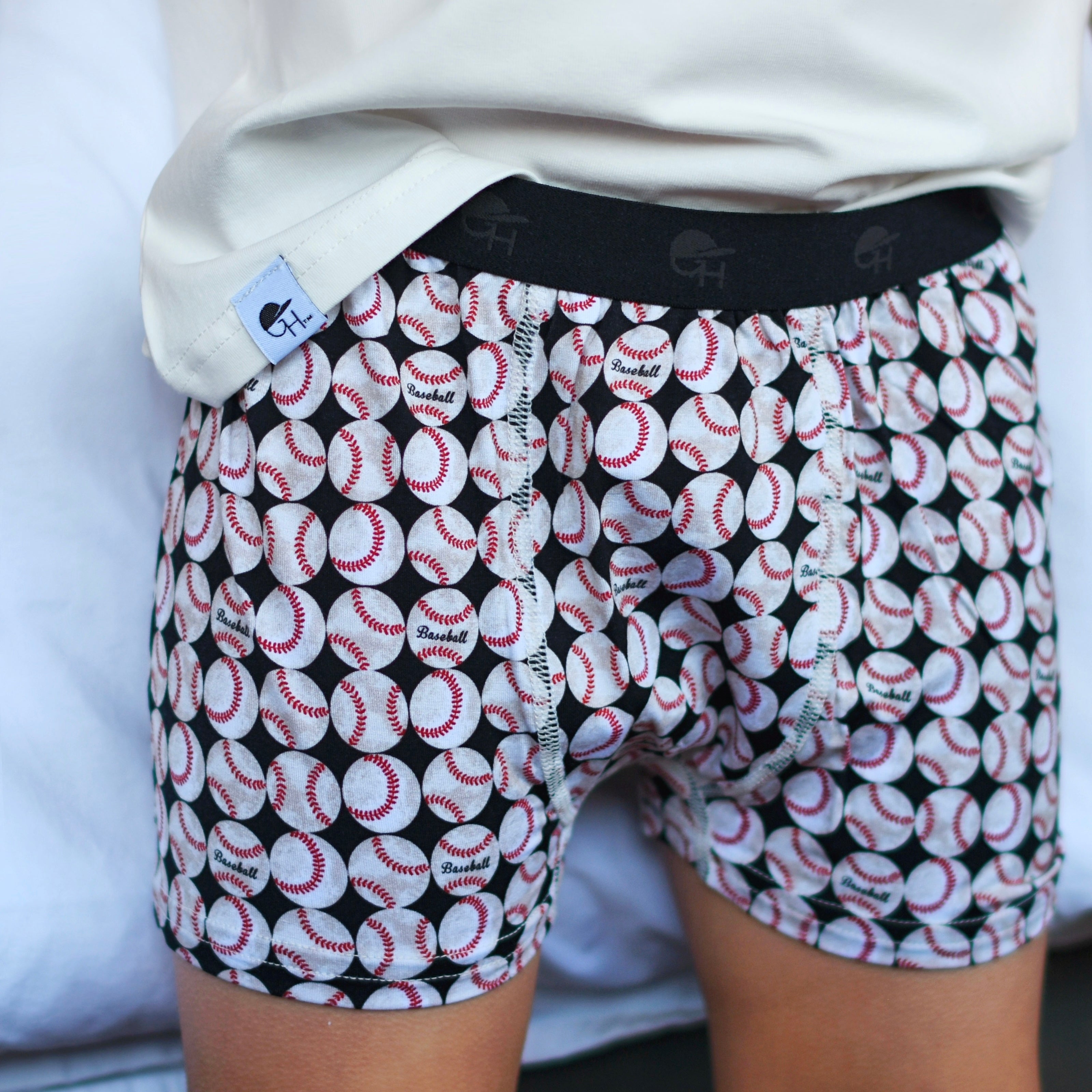 Baseball Bamboo Boxer Briefs