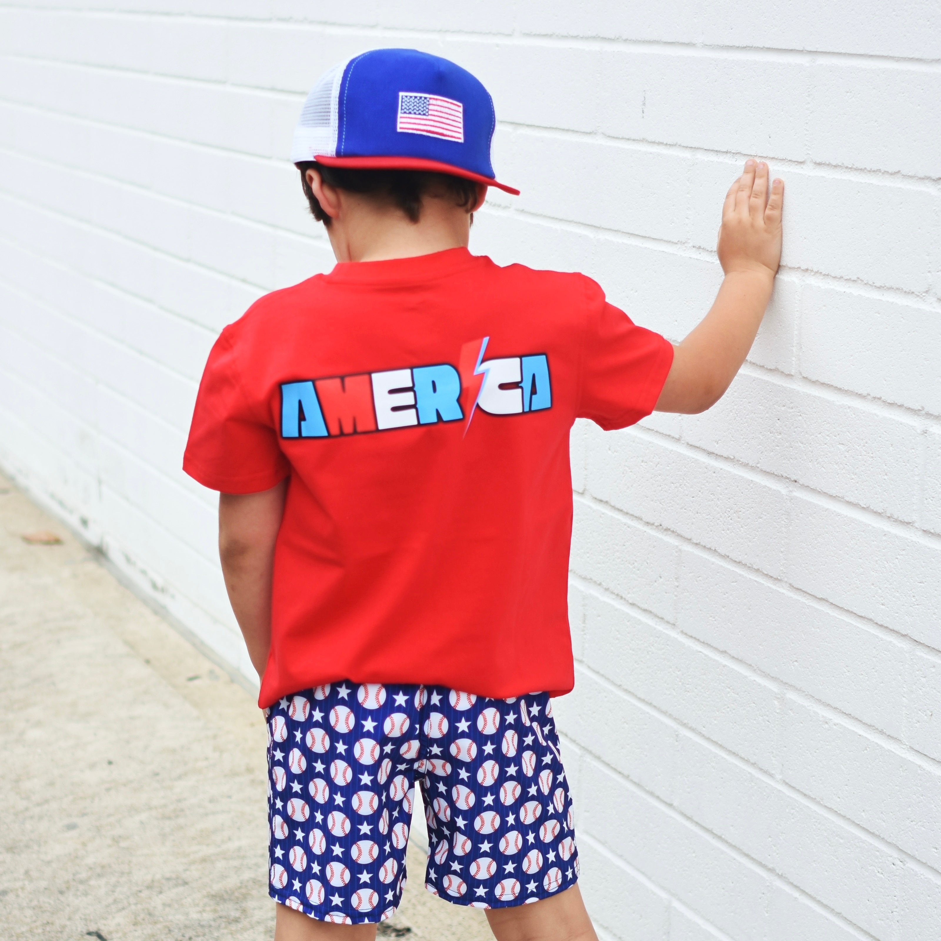 Baseball Hybrid Swim Shorts