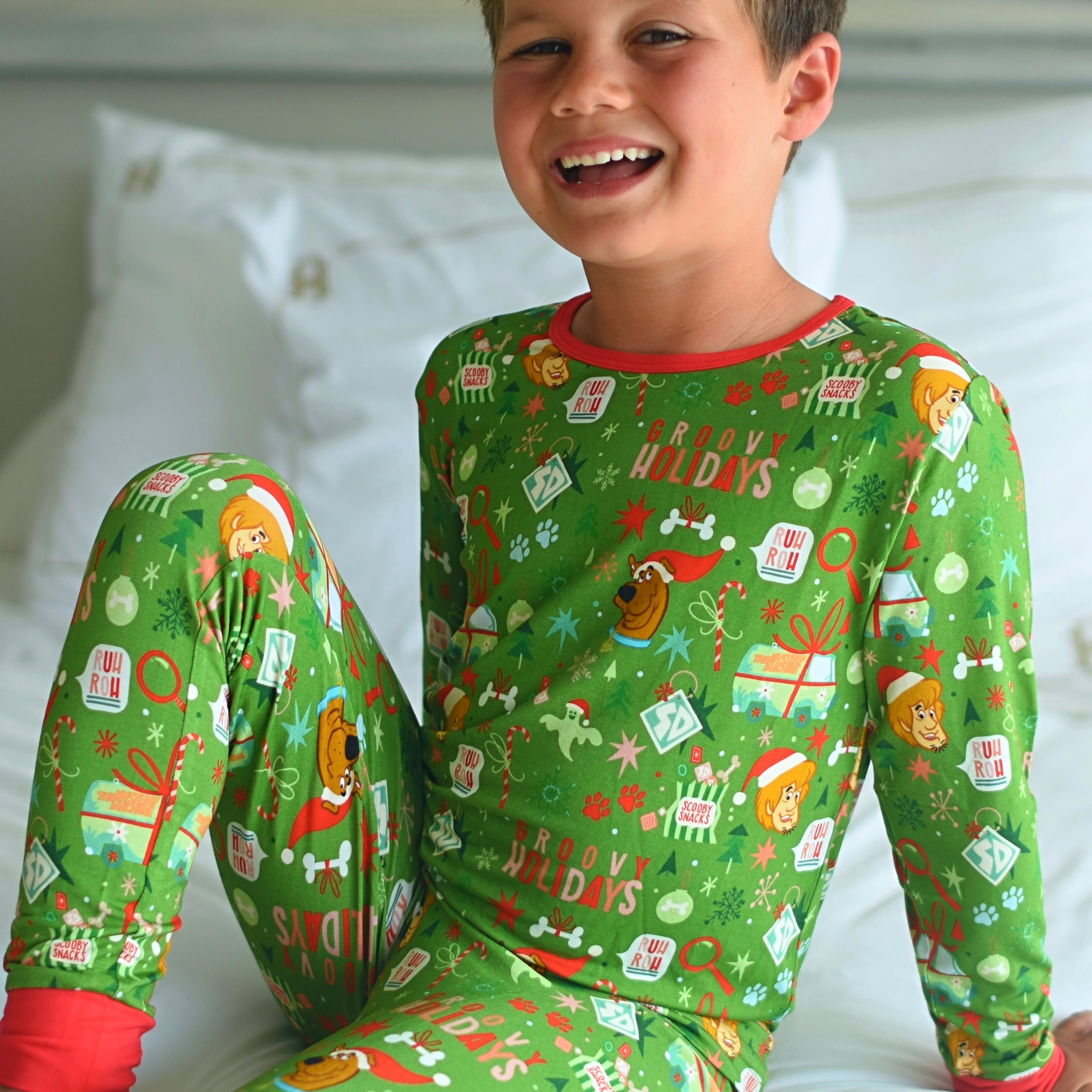 WB Holiday Bamboo Long Sleeve Pajamas Pre-Order