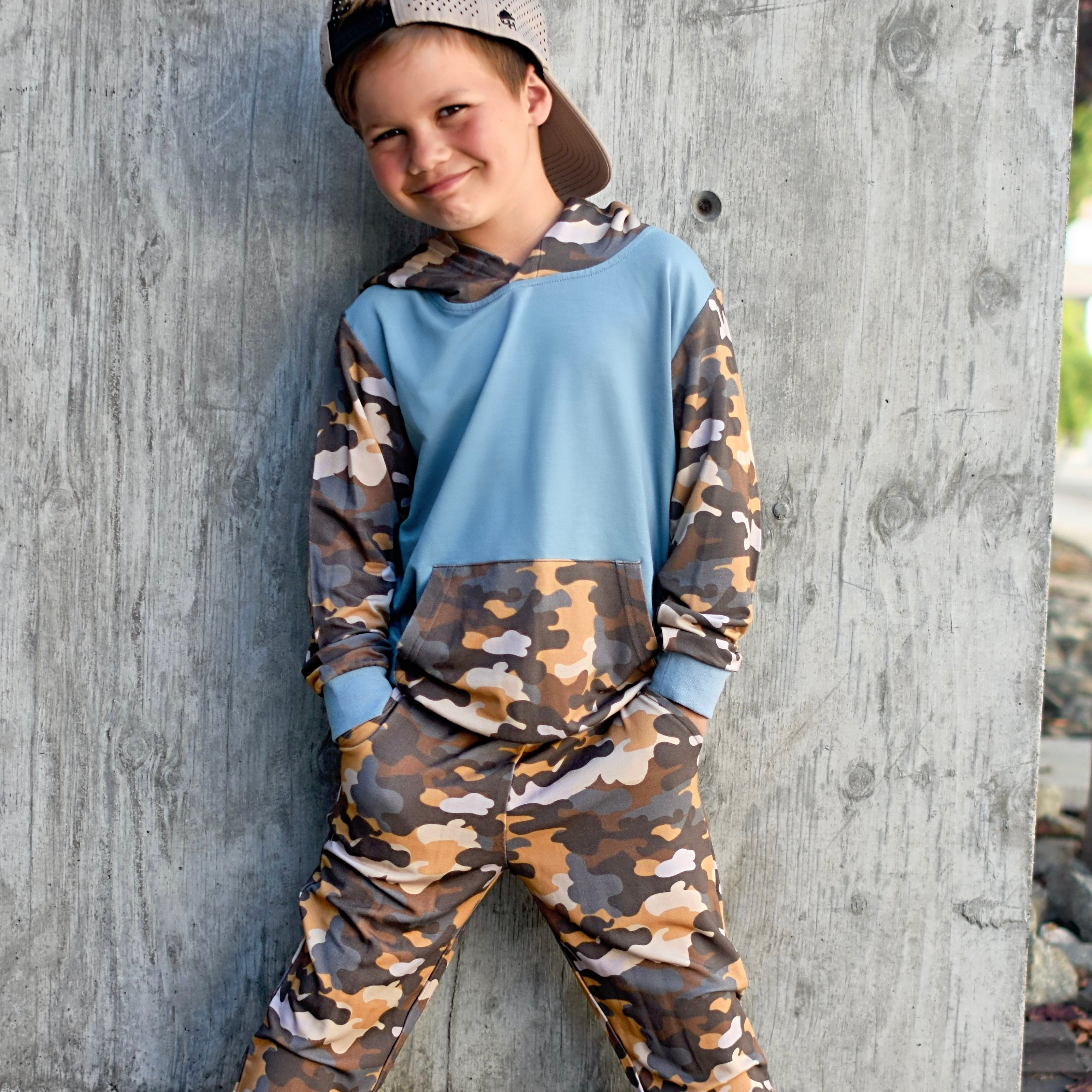 Desert Camo Bamboo Hoodie | The softest kids clothes ever
