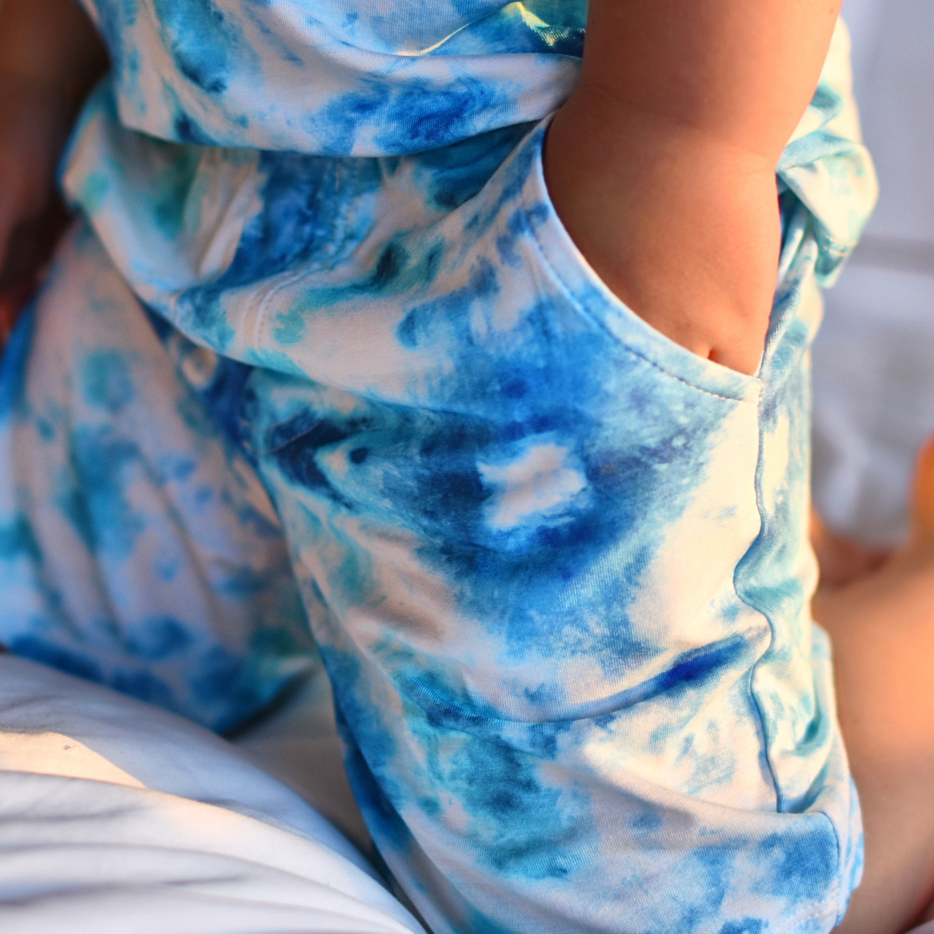 Pocket Shorts Bamboo Pajamas