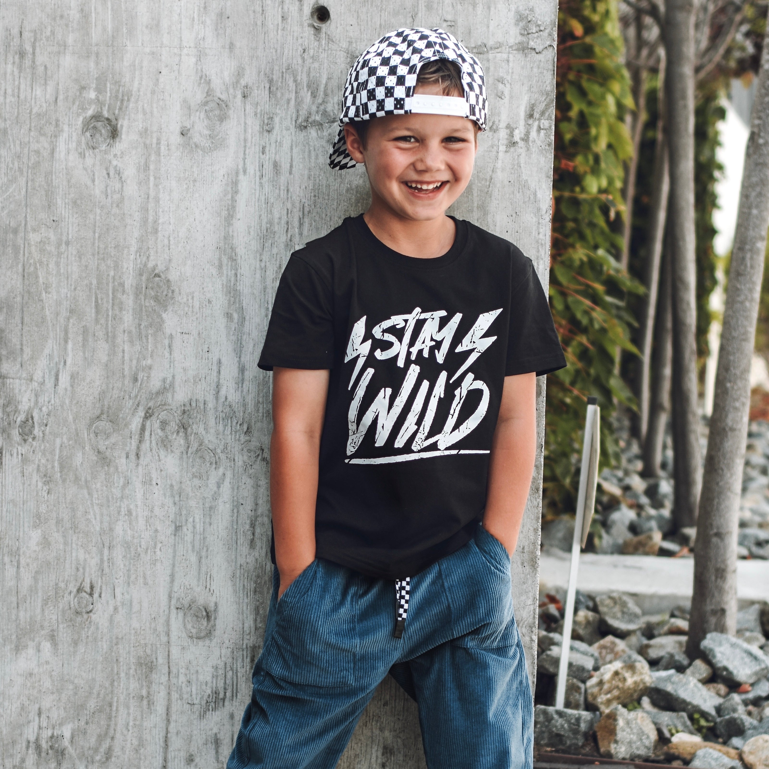 Stay Wild Cotton Tee