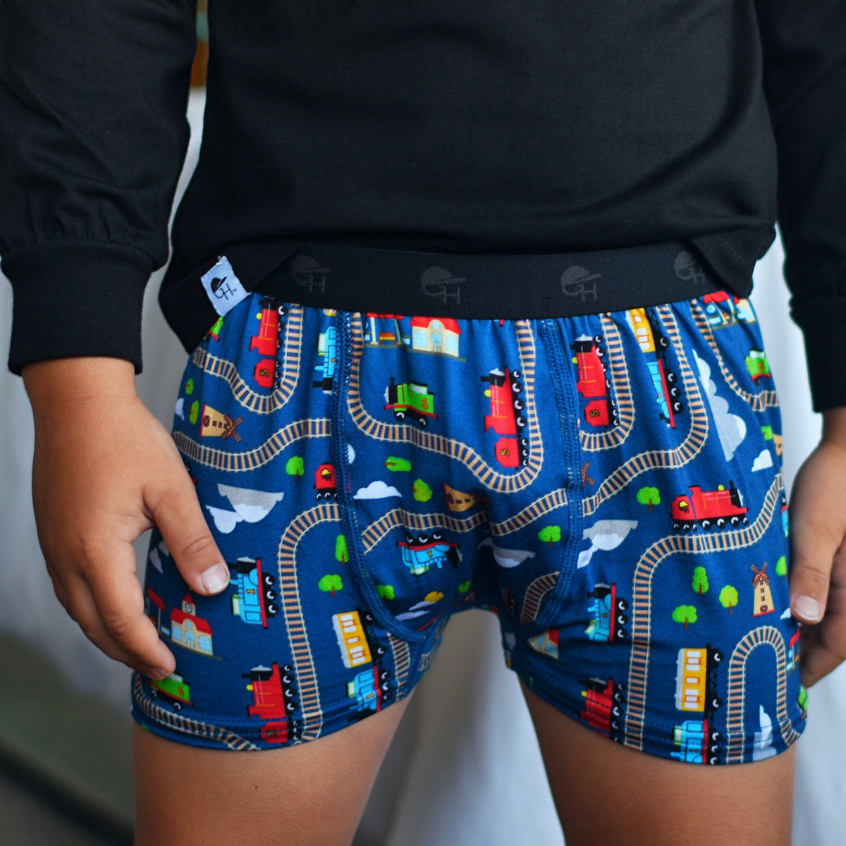 Winter Vehicle Bamboo Boxer Briefs