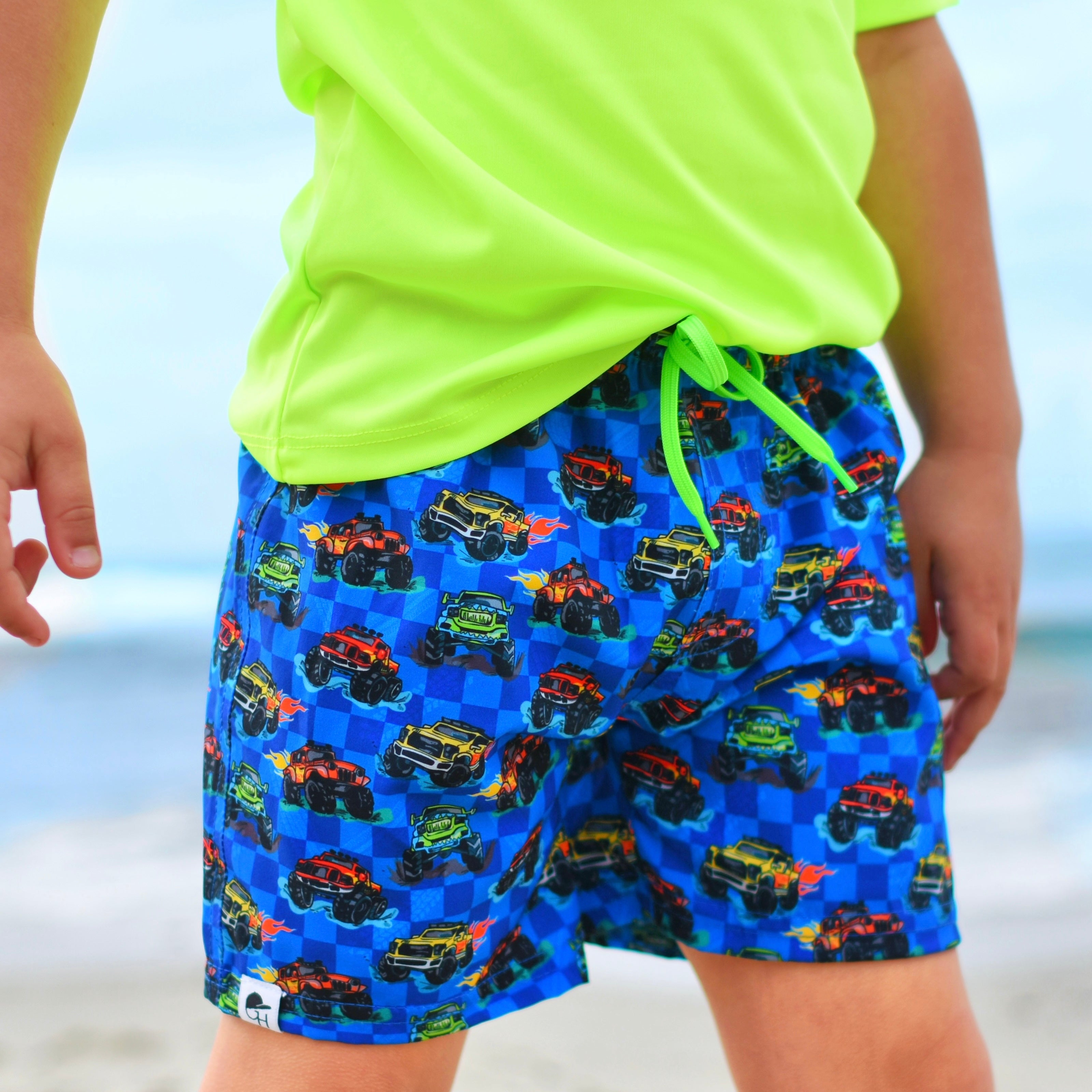 Monster Truck Hybrid Swim Shorts