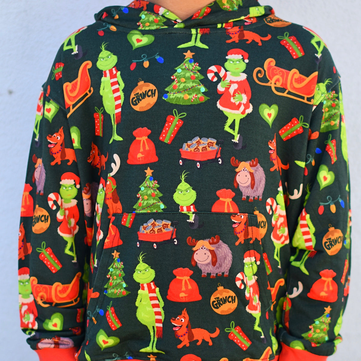 Green Guy Christmas Bamboo Hoodie + Jogger