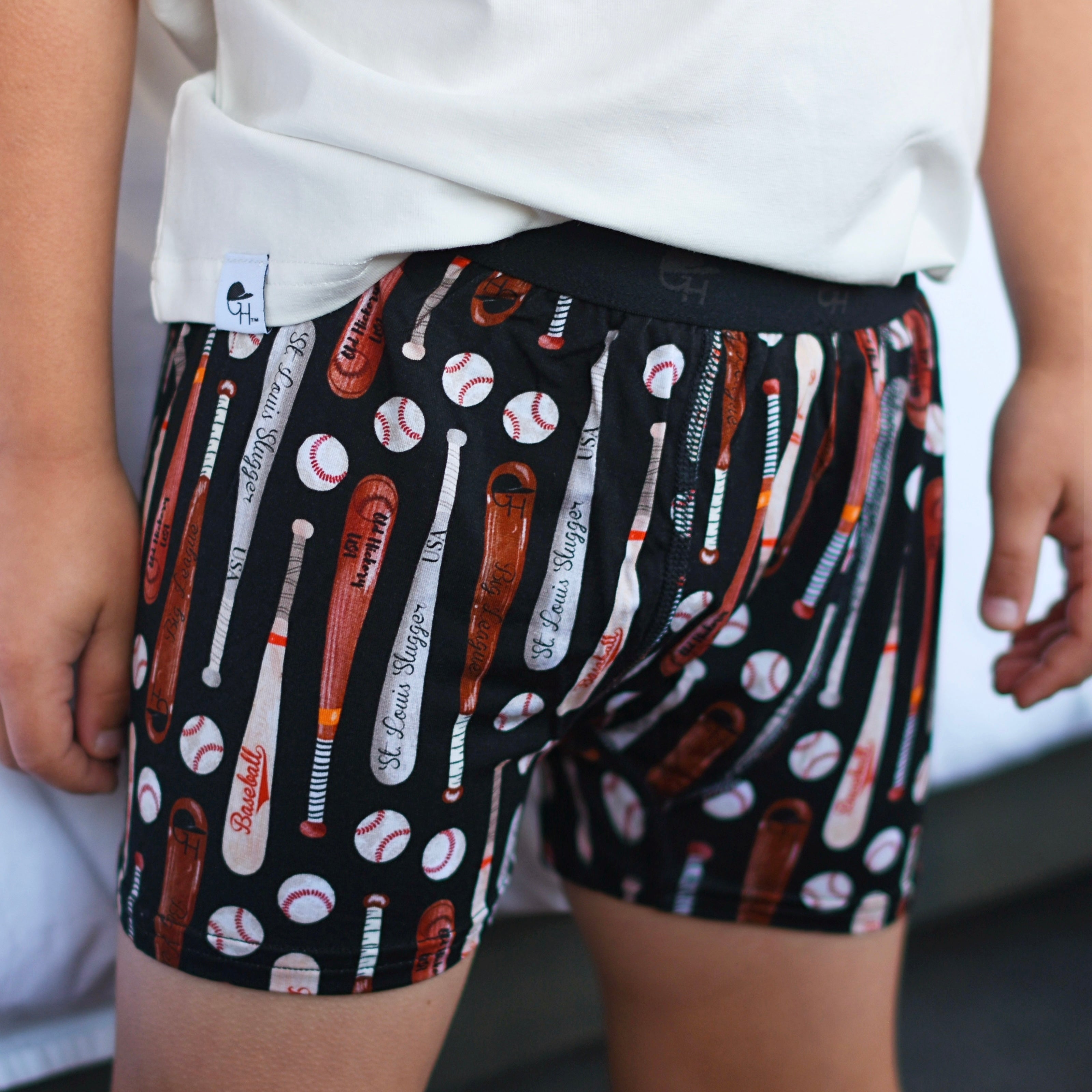 Baseball Bamboo Boxer Briefs