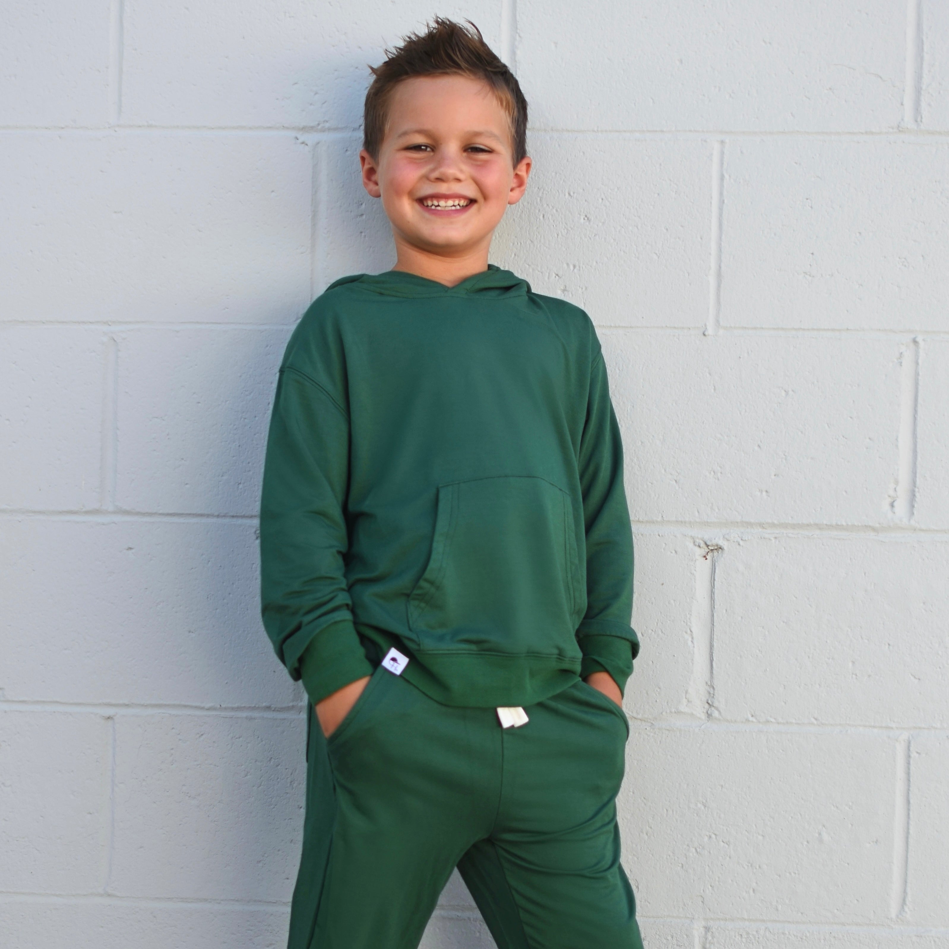 Solid Bamboo Hoodie Jogger