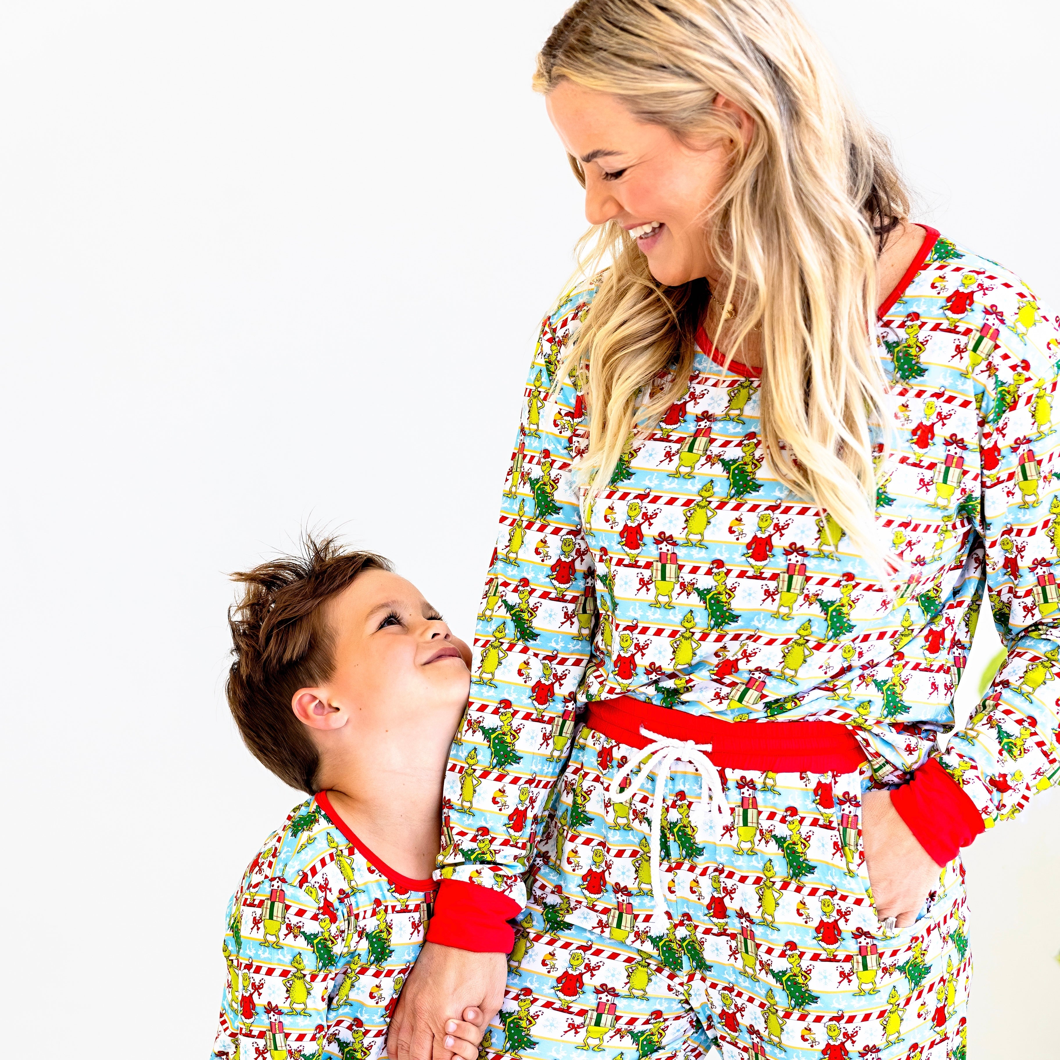 Grinch Adult Bamboo Pajamas