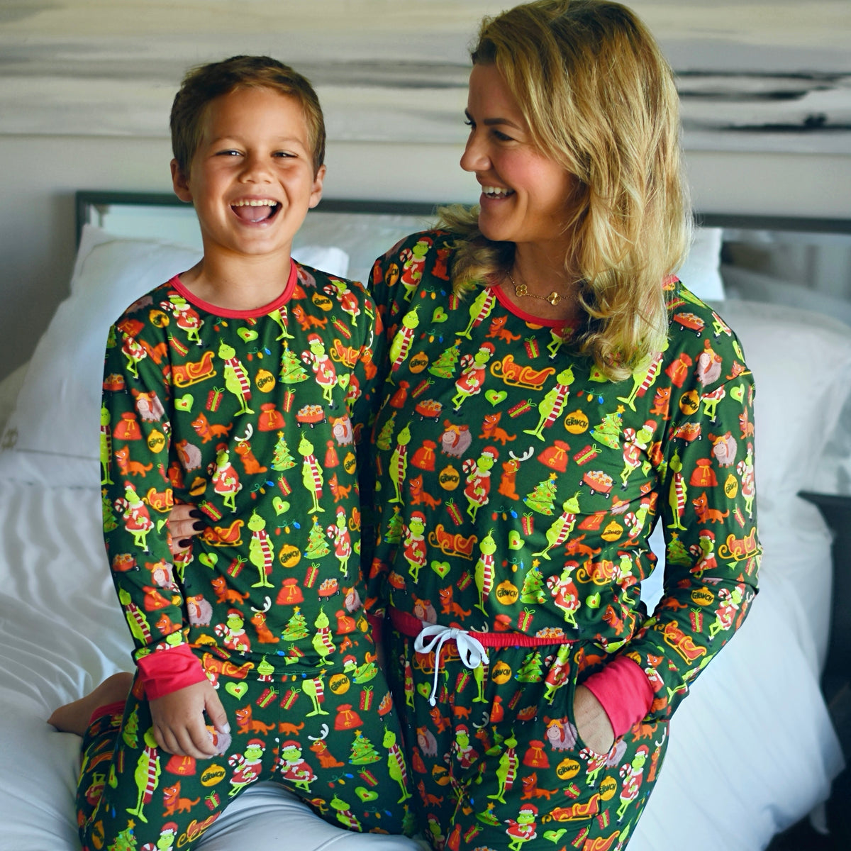 Adult Holiday Bamboo Pajamas