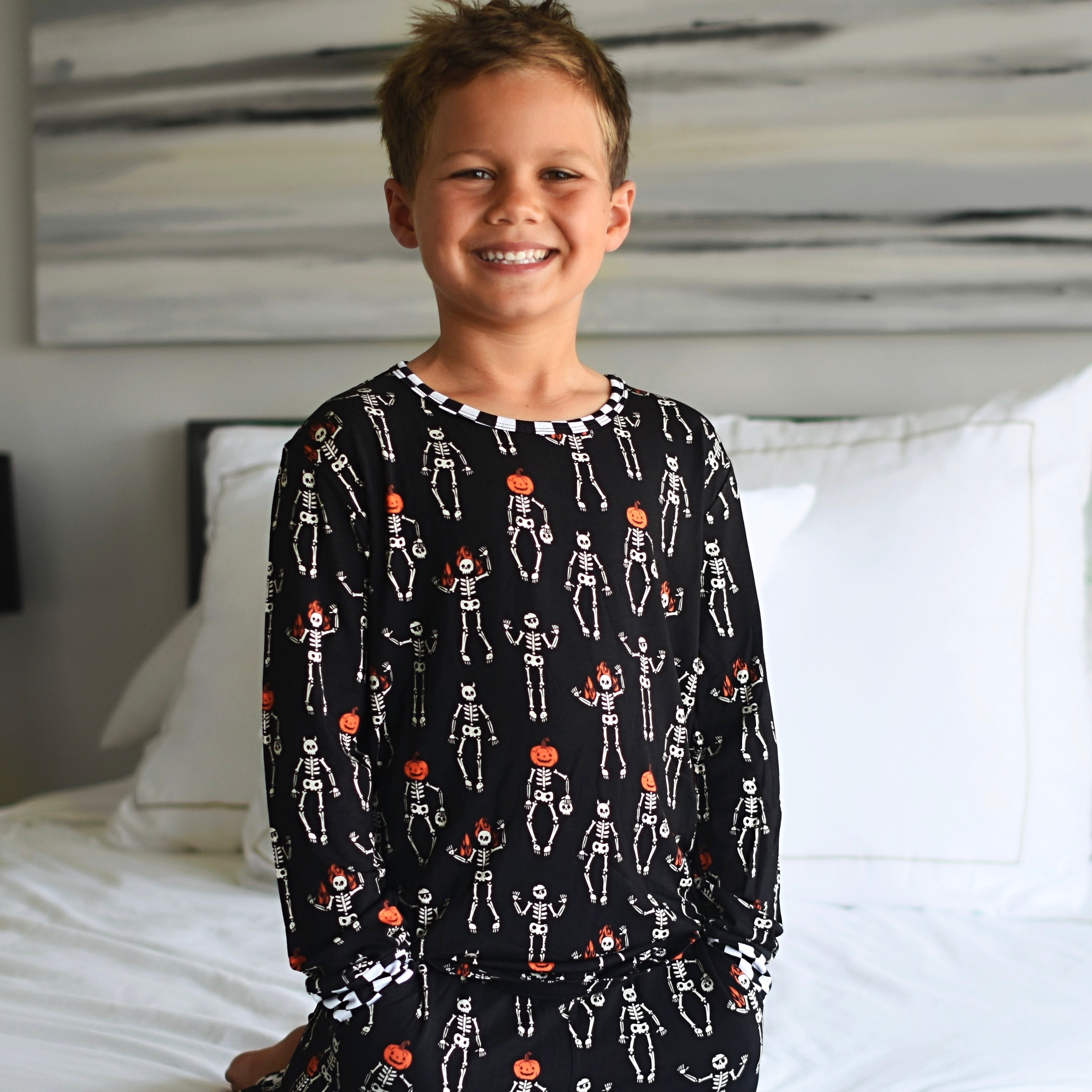 Halloween Bamboo LS Pajamas