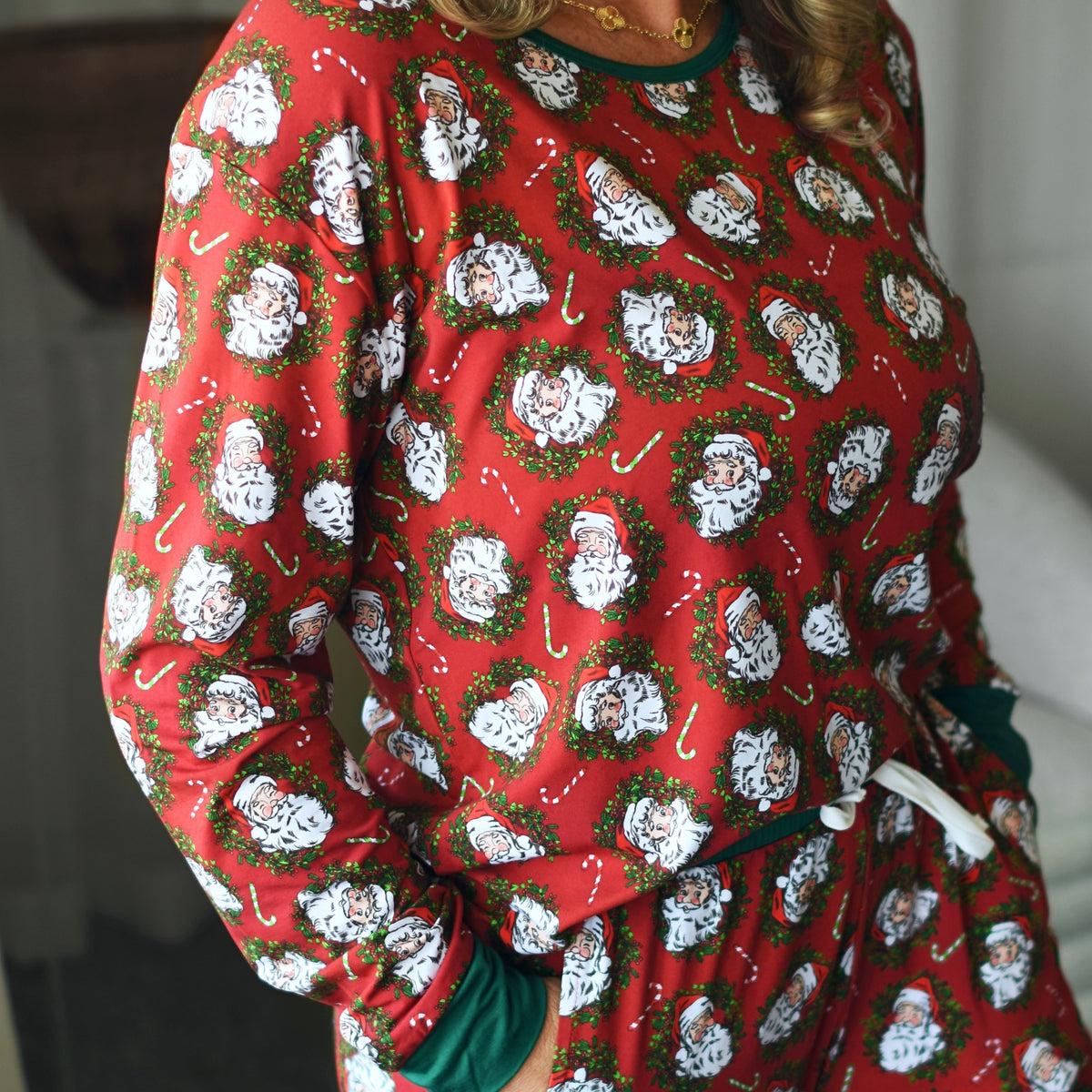 Adult Santa Bamboo Pajamas