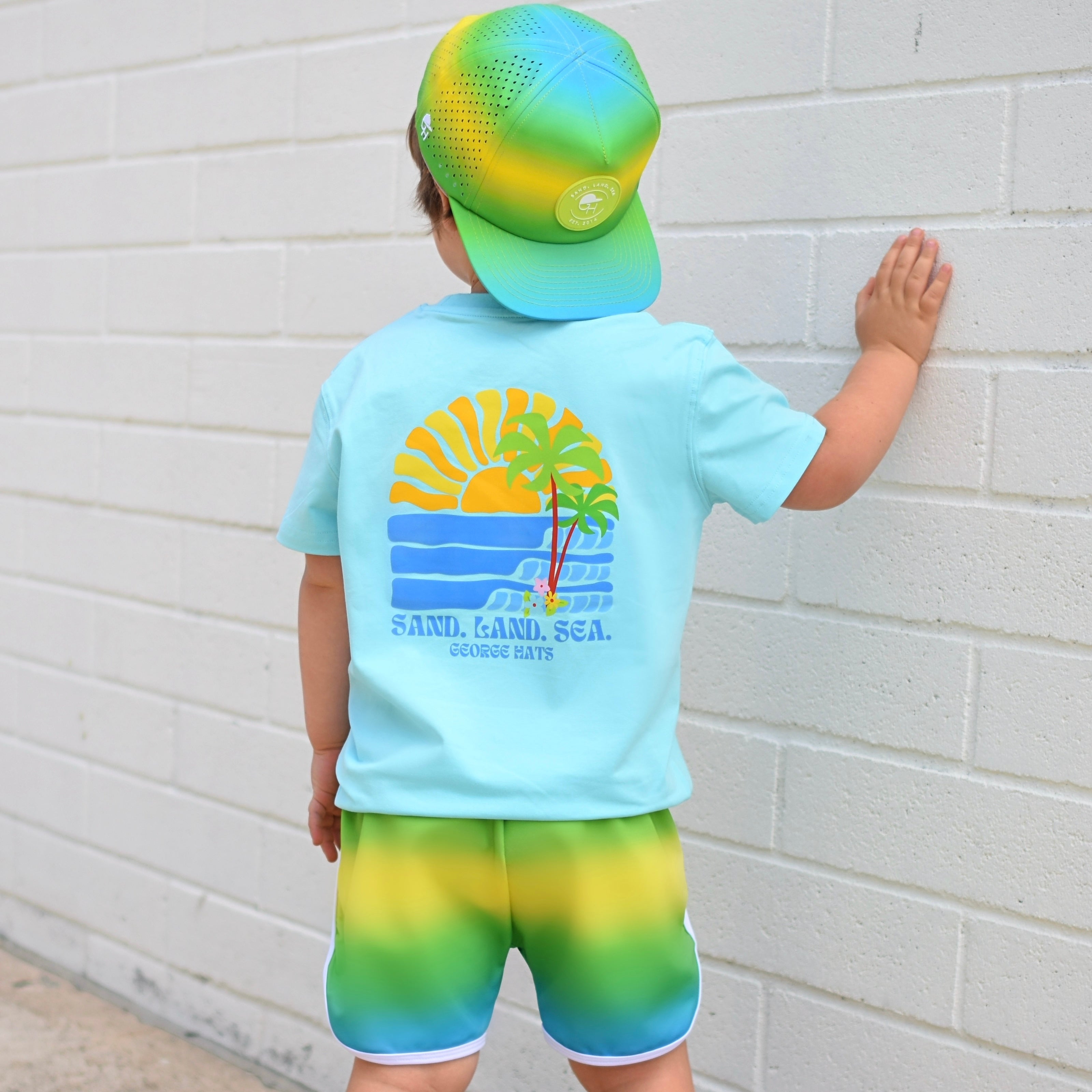Sand Land Sea Cotton Pocket Tee