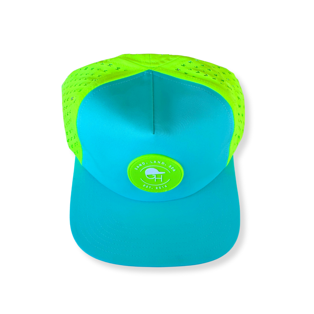 Color Block Neon Spotfast™ Active Trucker