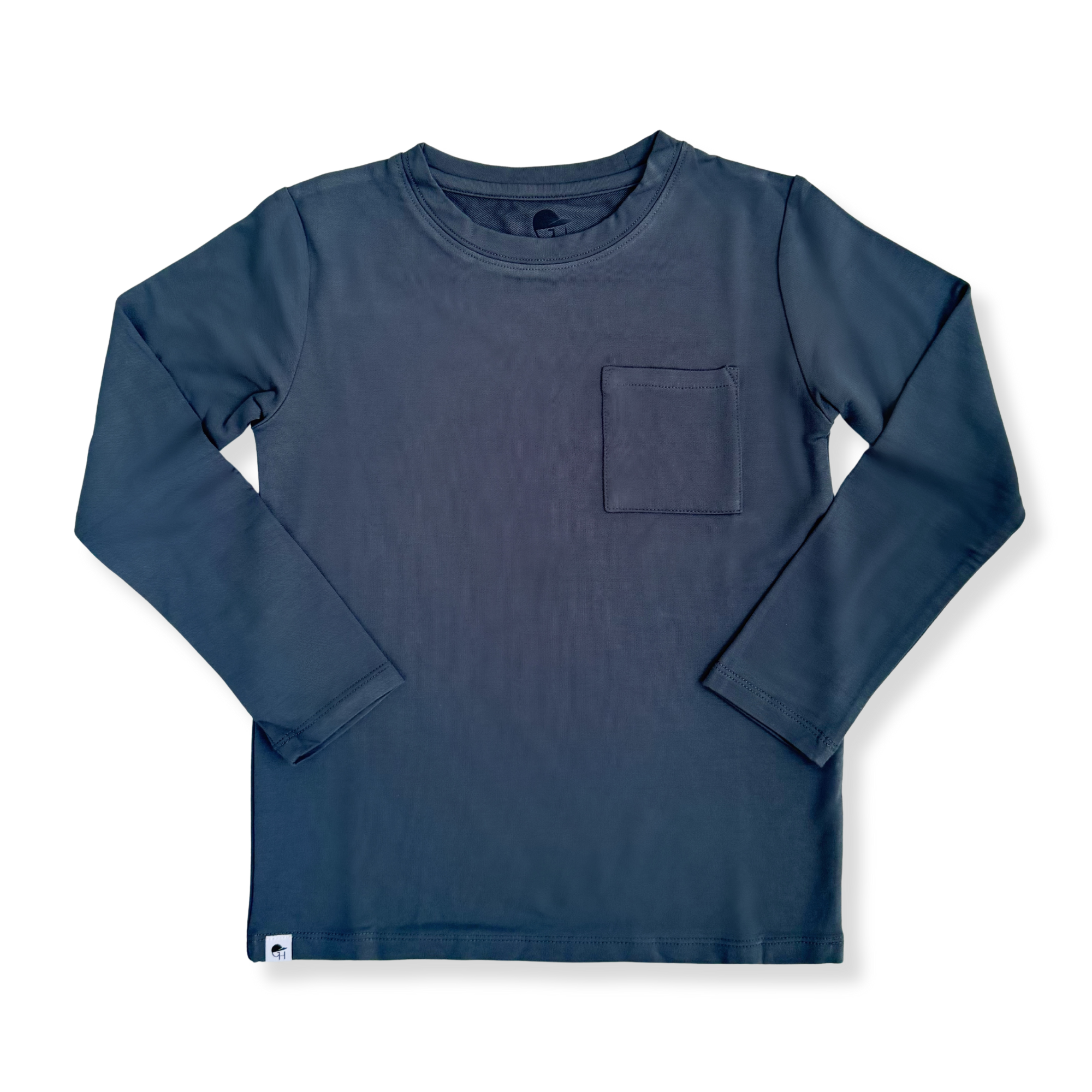 Long Sleeve Bamboo Pocket Tee