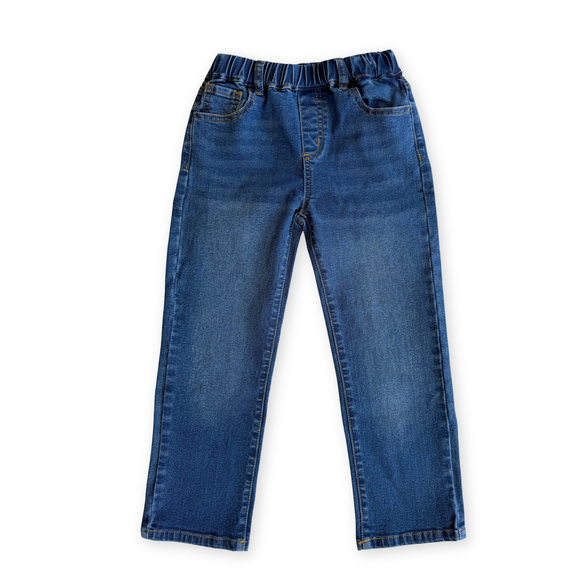 Blue Relaxed Denim Jeans